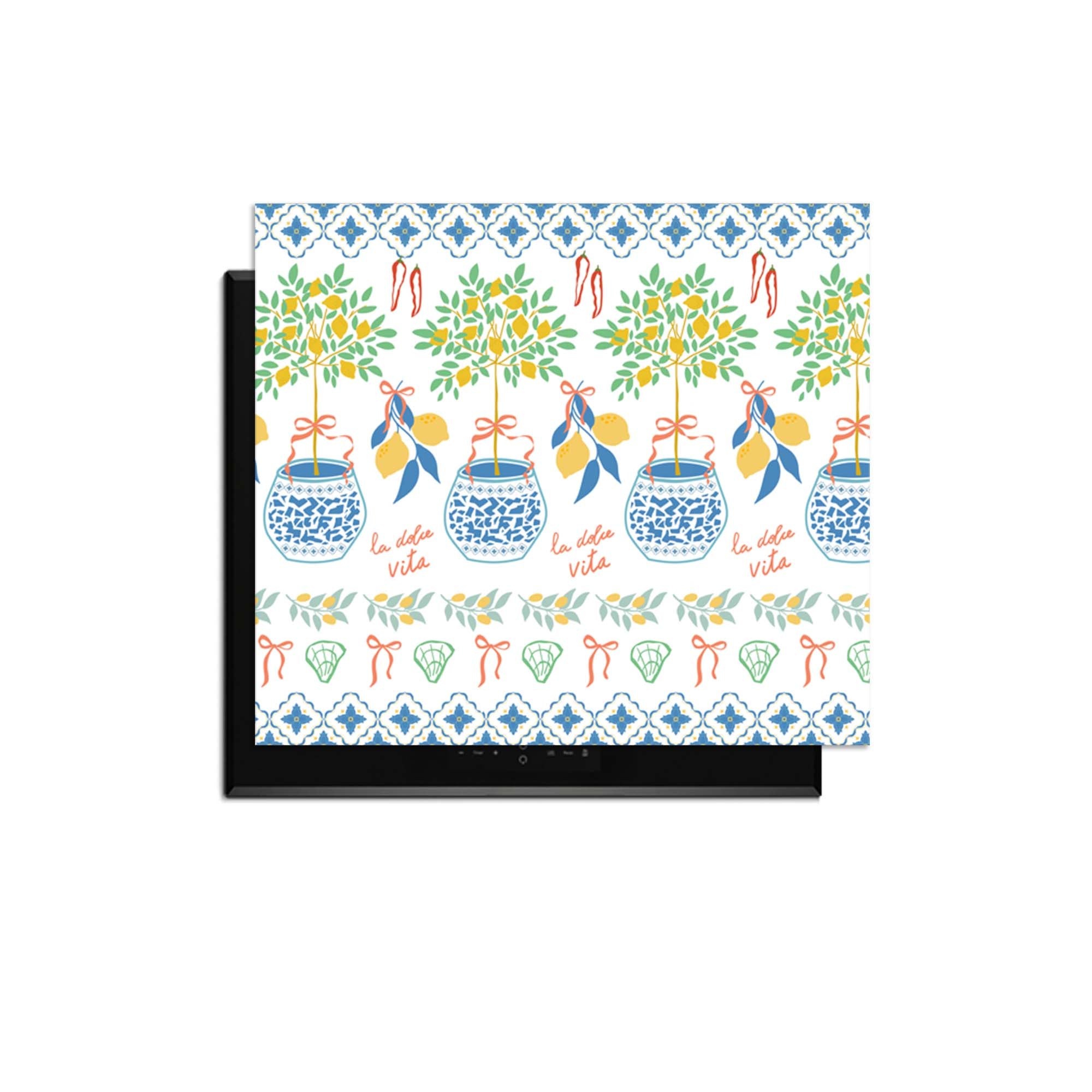 Lemon Rows - Inductie Beschermer