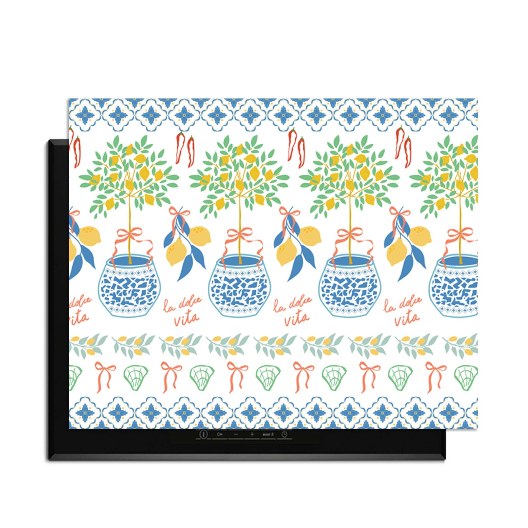 Lemon Rows - Inductie Beschermer