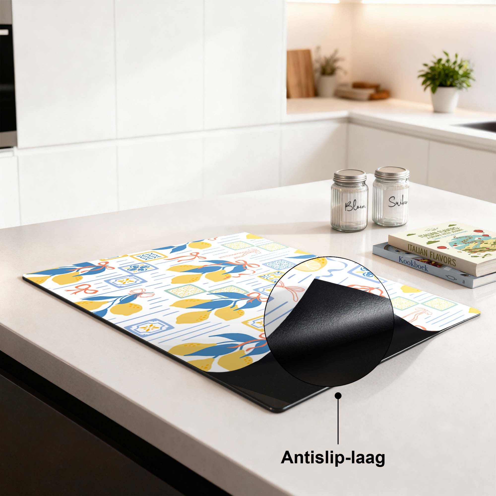 Lemon Tiles - Inductie Beschermer