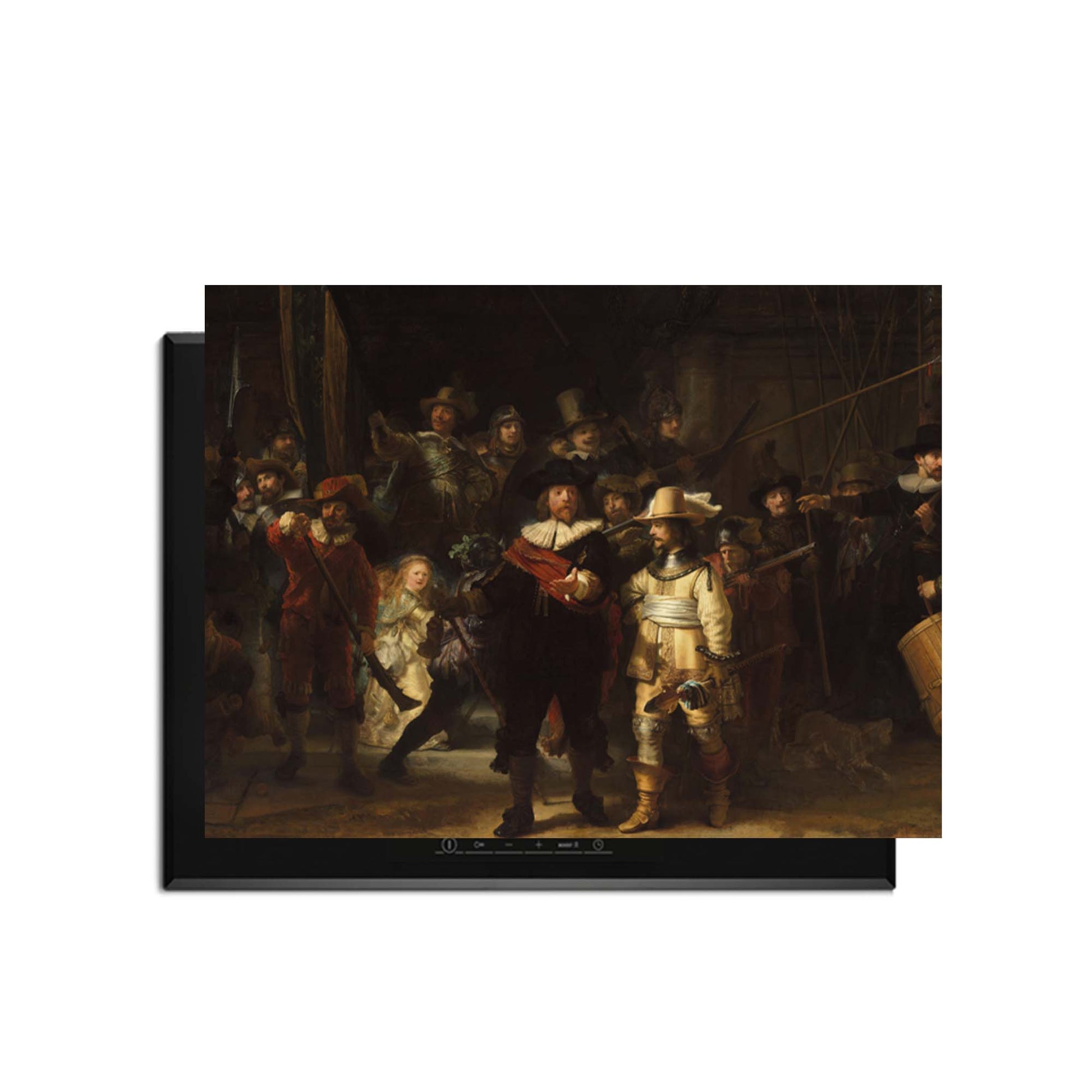 Nachtwacht– Inductie Beschermer met het wereldberoemde meesterwerk van Rembrandt, voegt historische uitstraling toe aan je keuken.