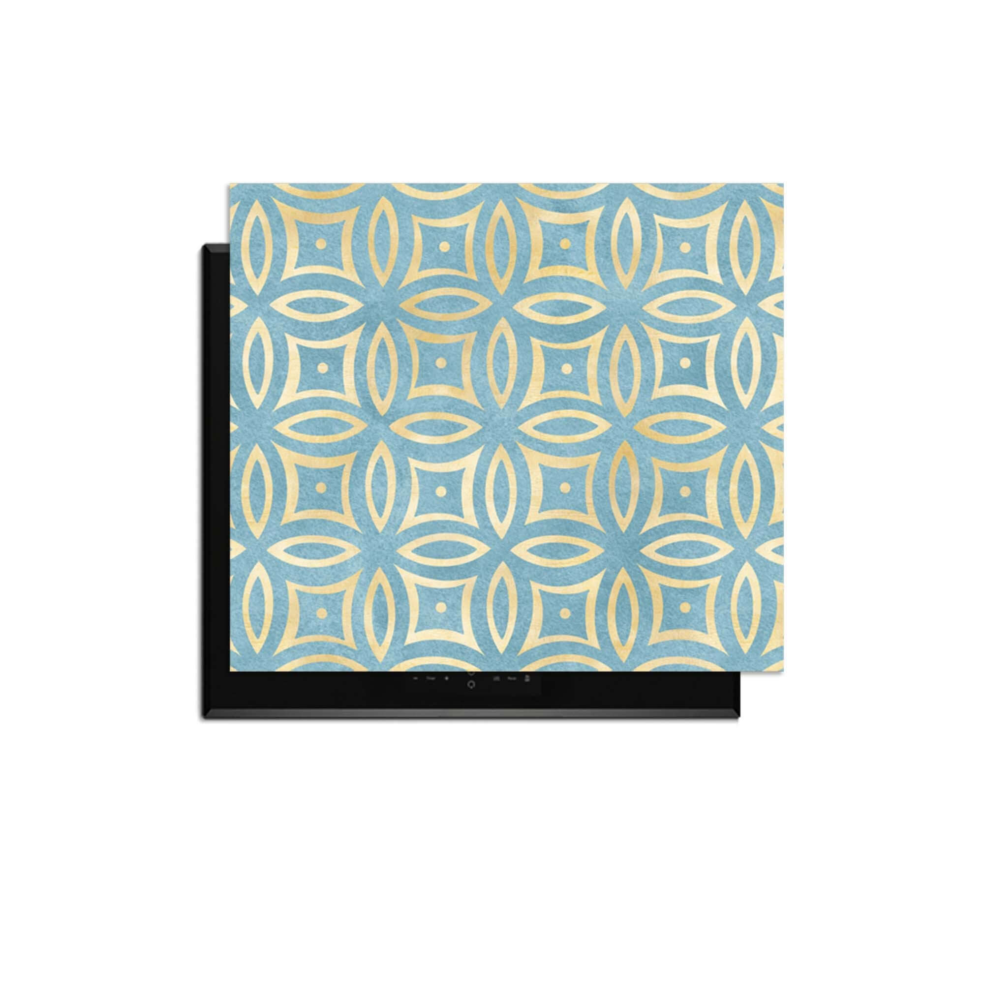 Petal Illusion Blue - Inductie Beschermer