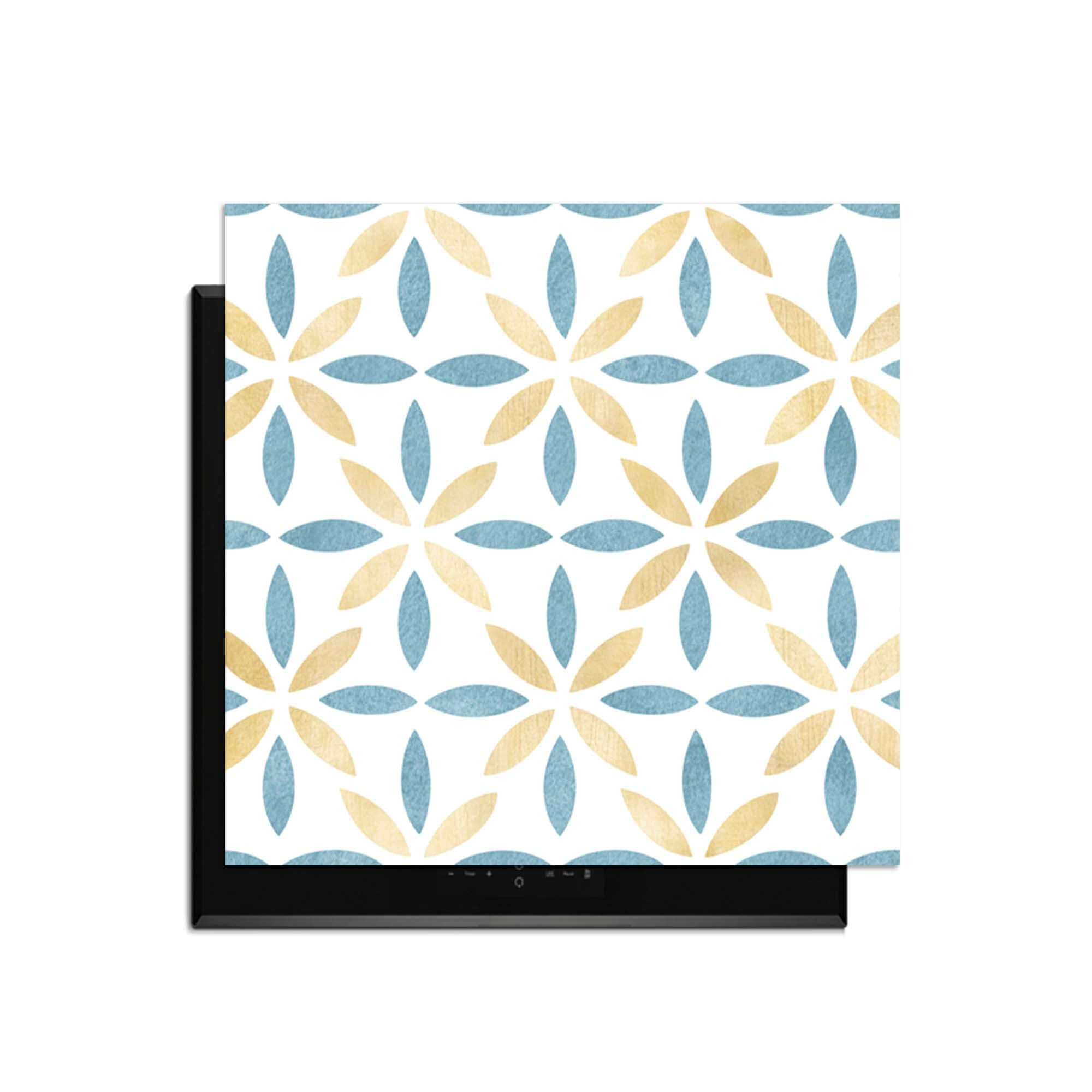 Petal White Tile - Inductie Beschermer