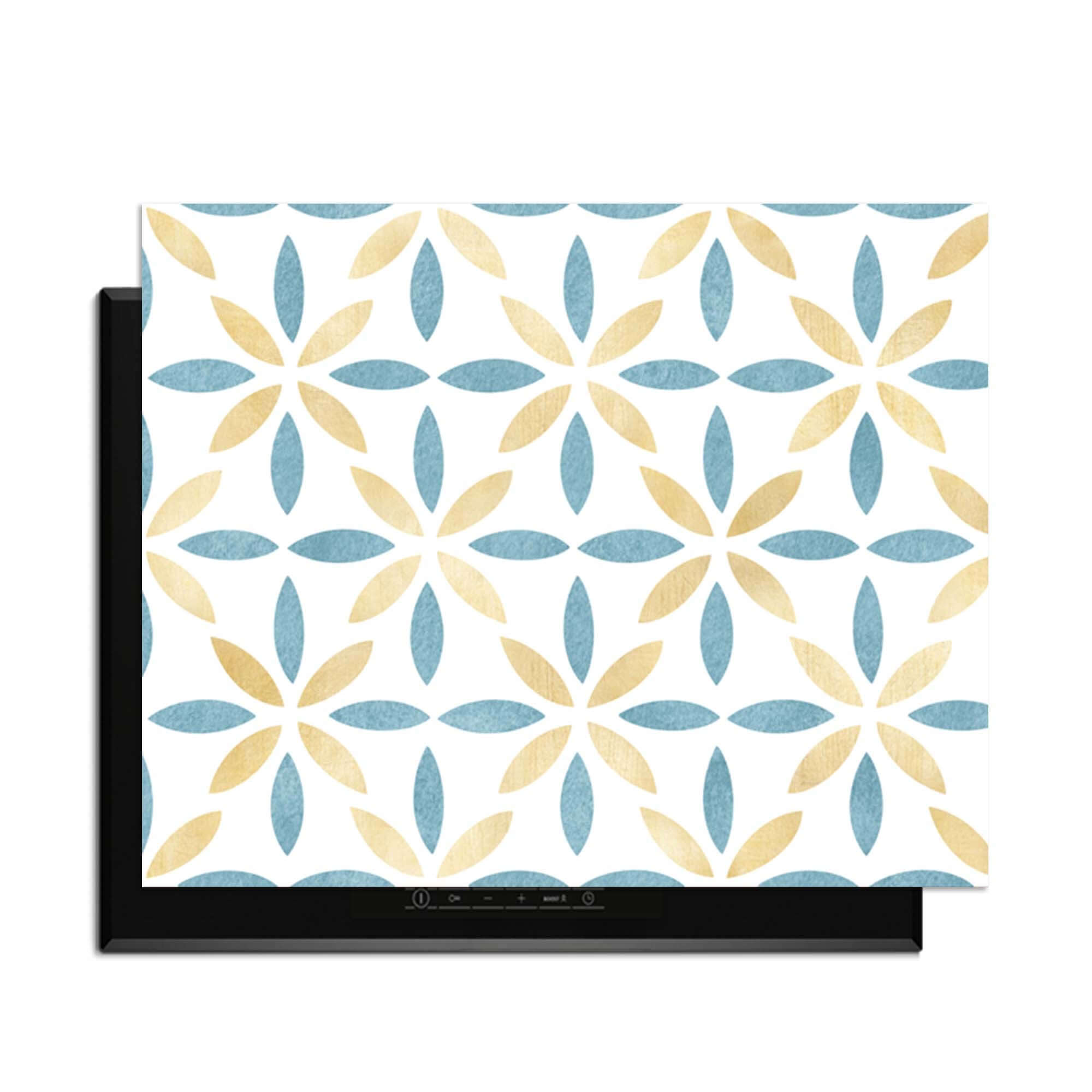 Petal White Tile - Inductie Beschermer