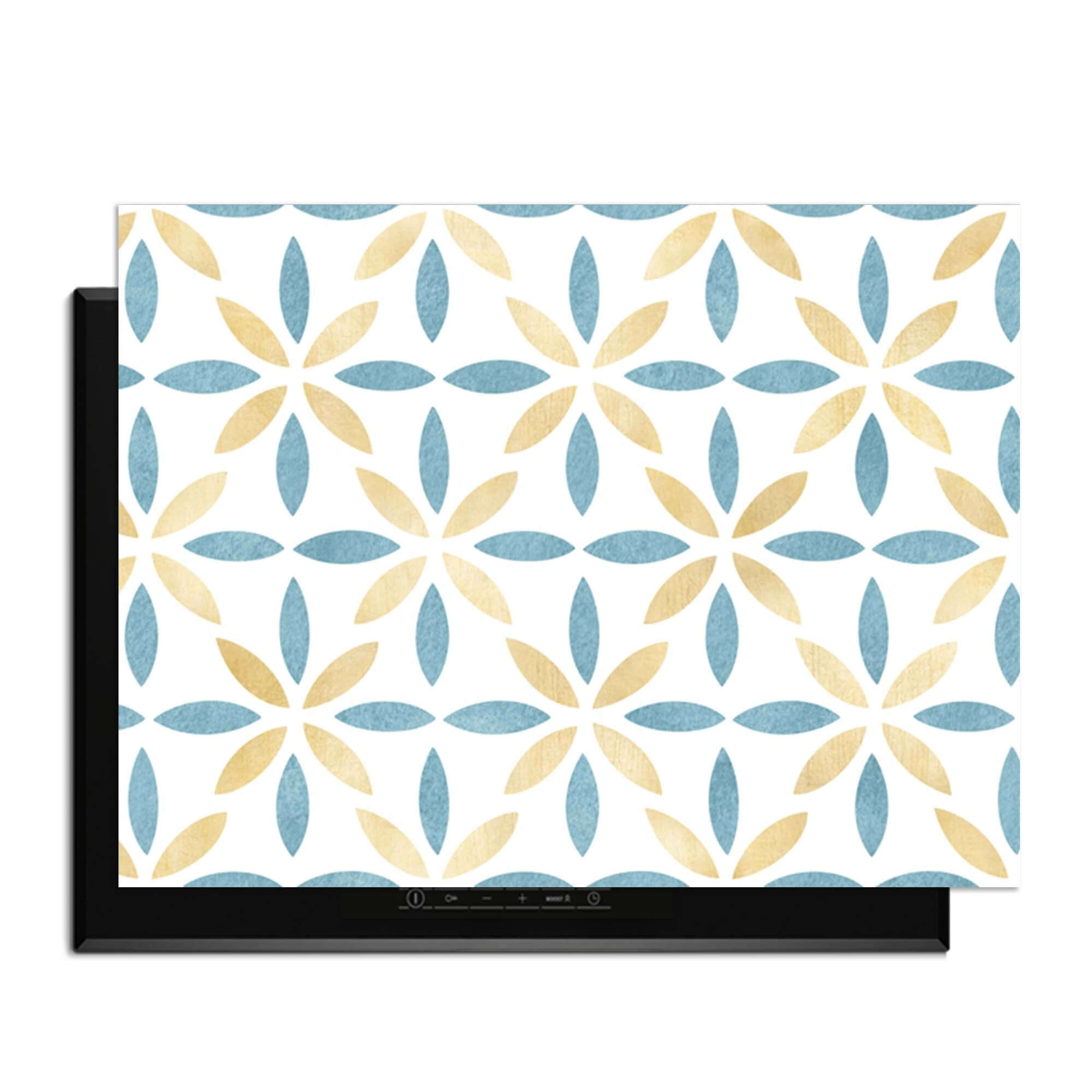 Petal White Tile - Inductie Beschermer