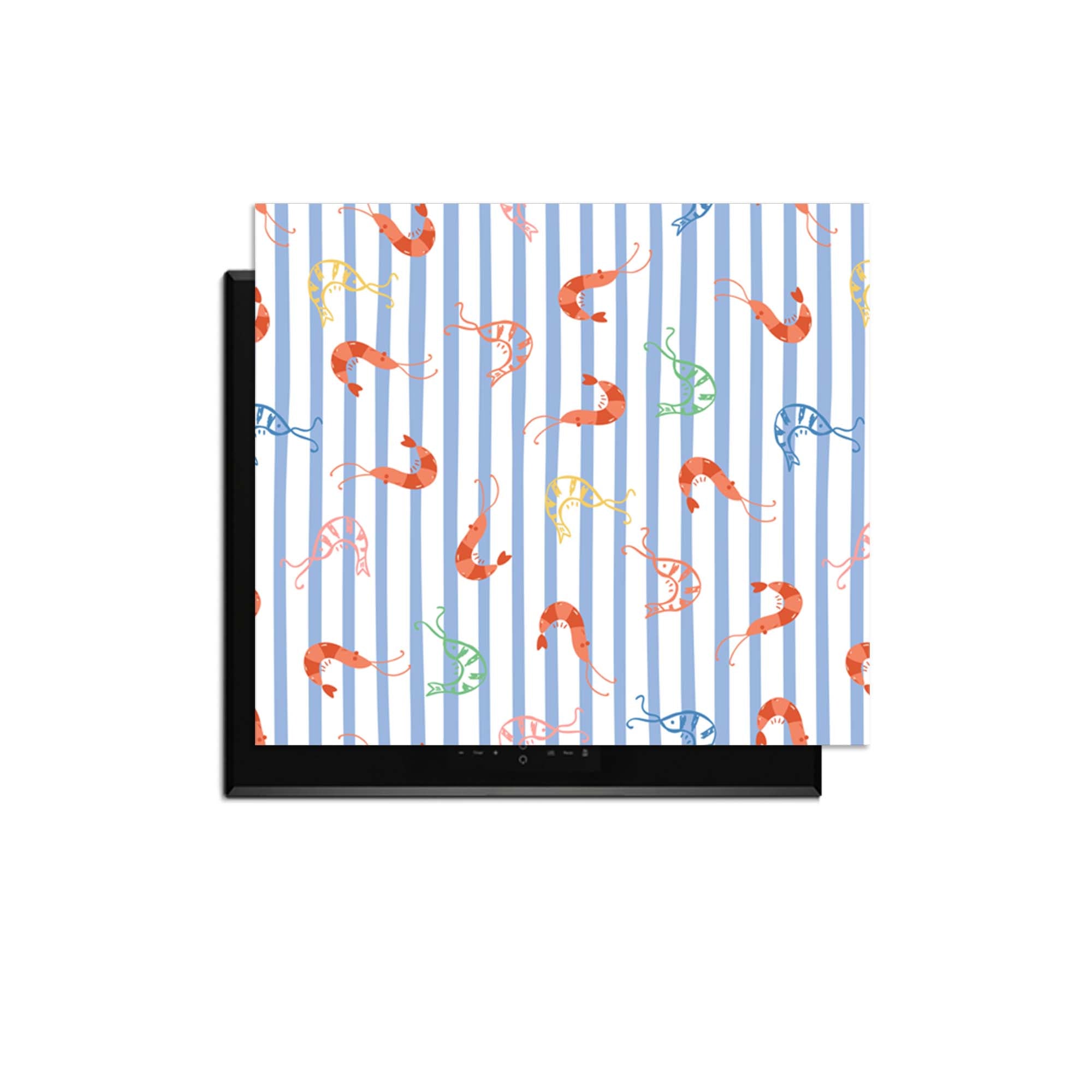 Prawn Stripes - Inductie Beschermer