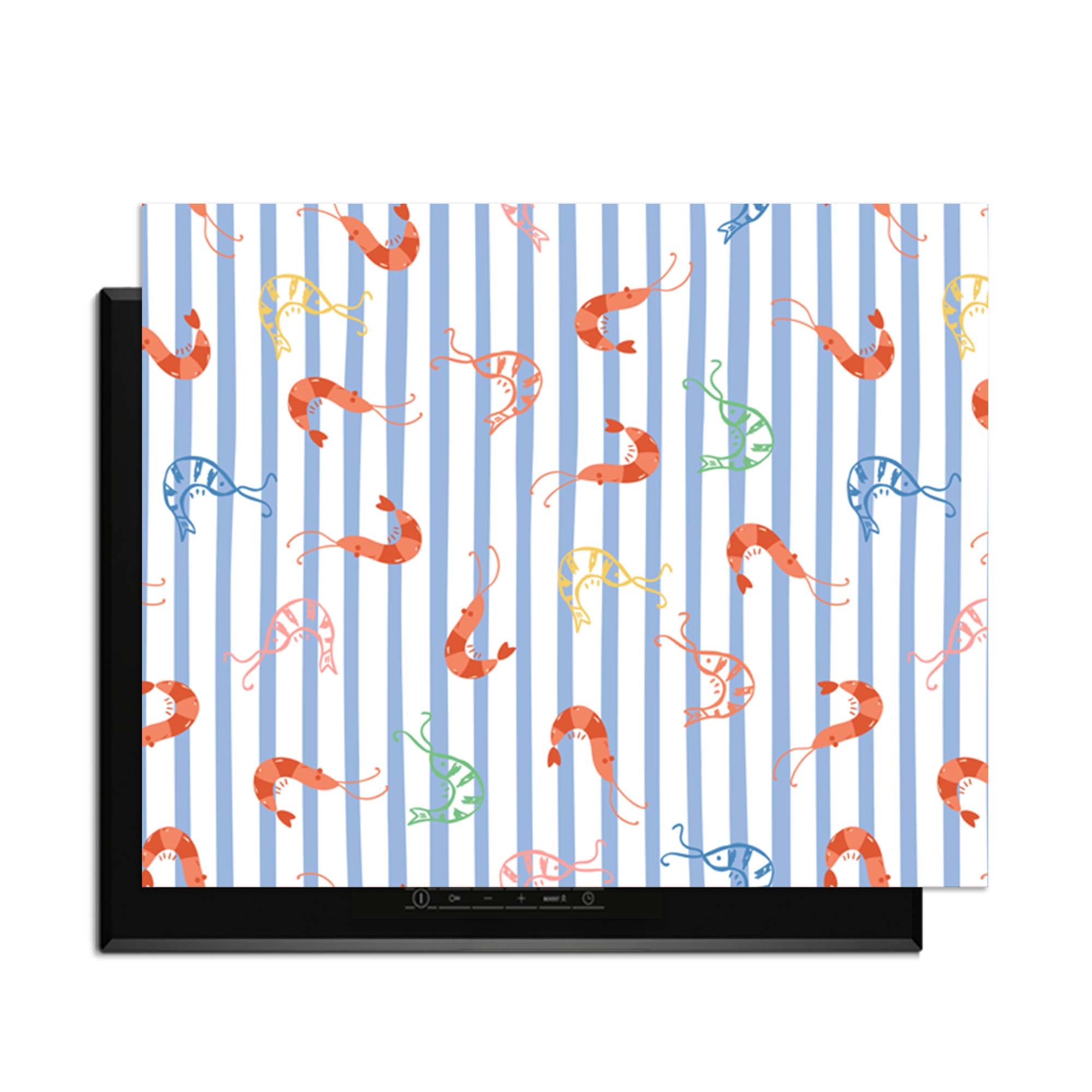 Prawn Stripes - Inductie Beschermer