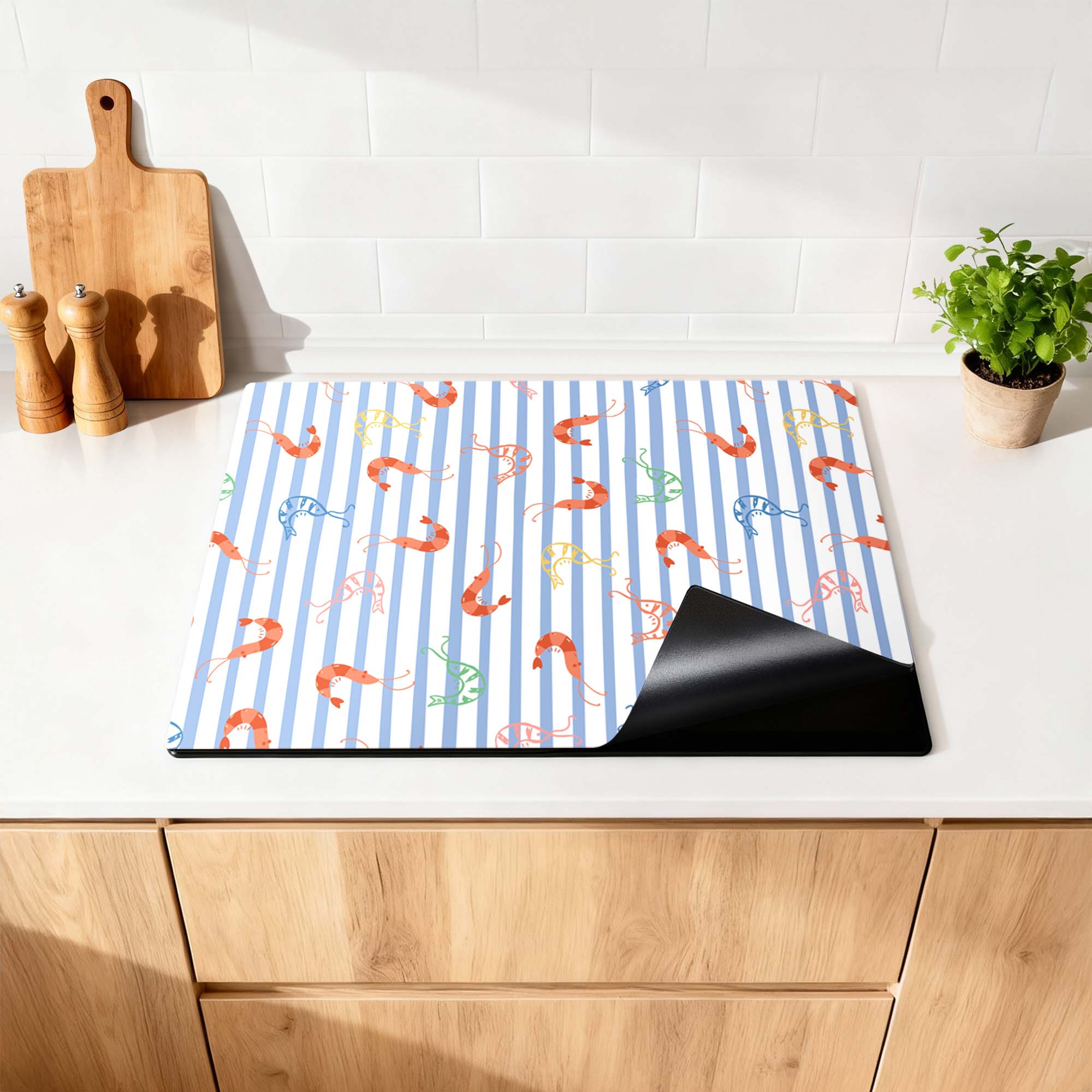 Krabbenstreifen - Induktionsschutz