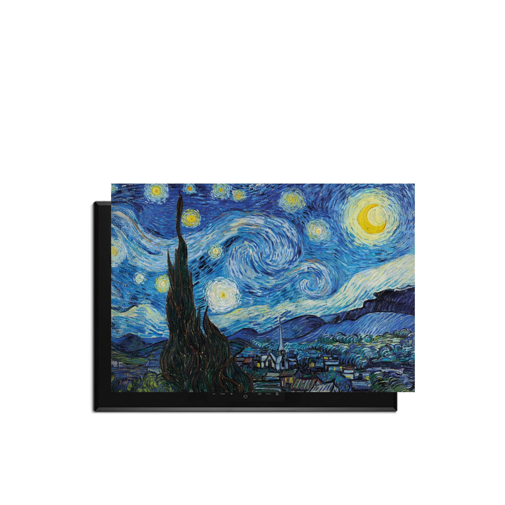 Sterrennacht – Inductie Beschermer met dromerige sterrenhemel en blauwtinten, kunstzinnige keukenaccessoire voor een inspirerende sfeer