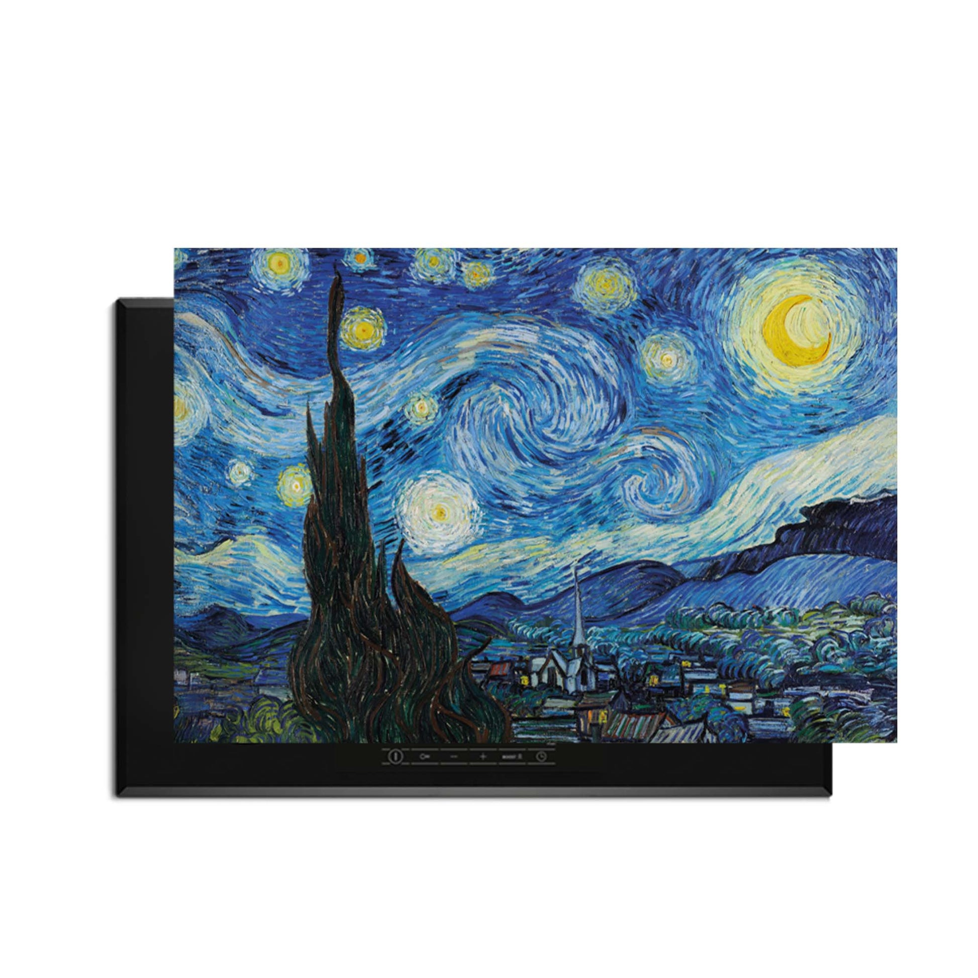 Sterrennacht – Inductie Beschermer met een dromerige en artistieke sterrennacht print, perfect voor een stijlvolle keukeninrichting.