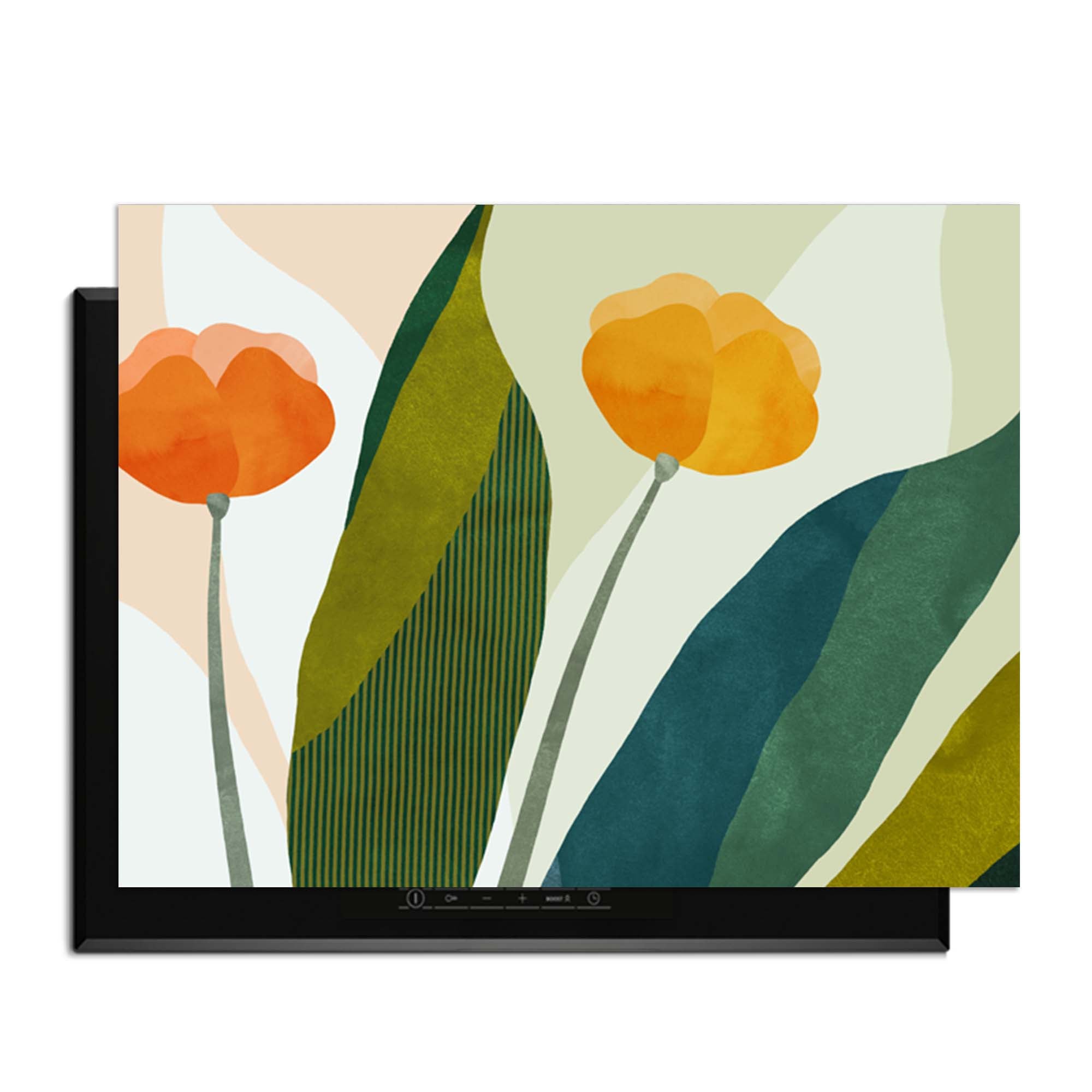 Sunset Blooms - Inductie Beschermer