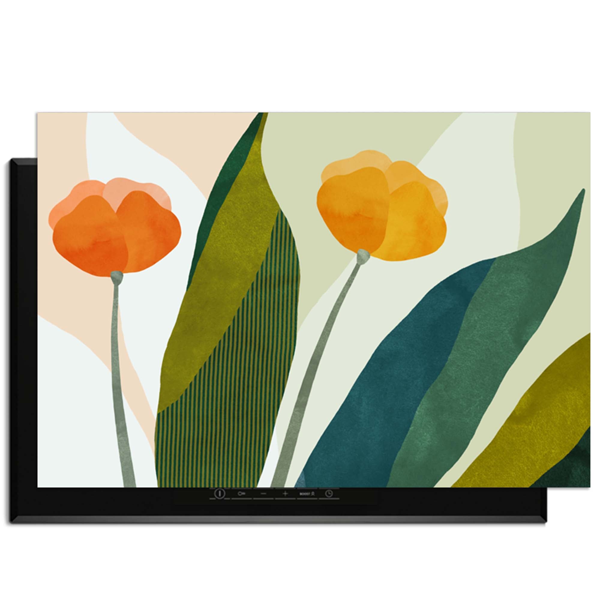 Sunset Blooms - Inductie Beschermer