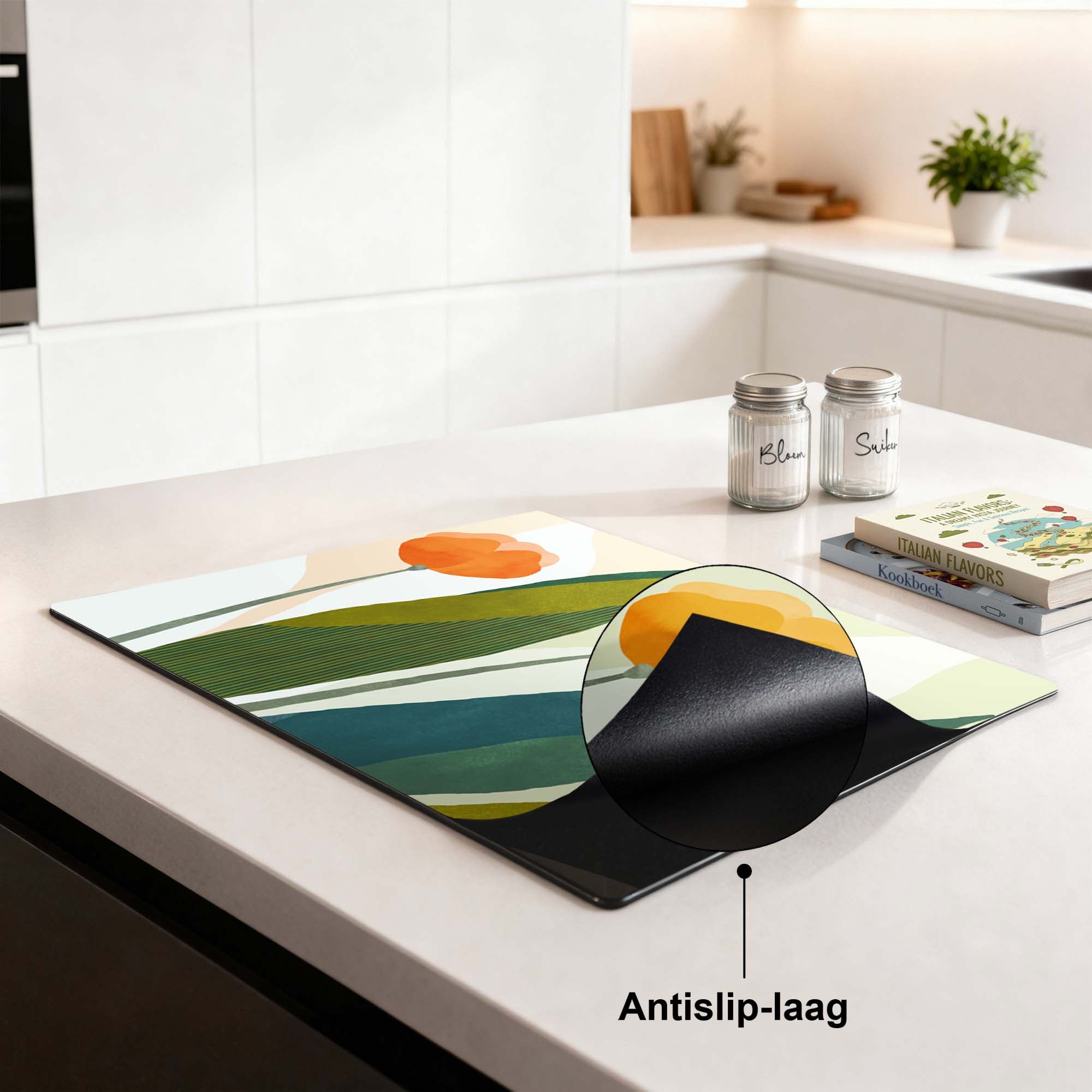 Sunset Blooms - Inductie Beschermer