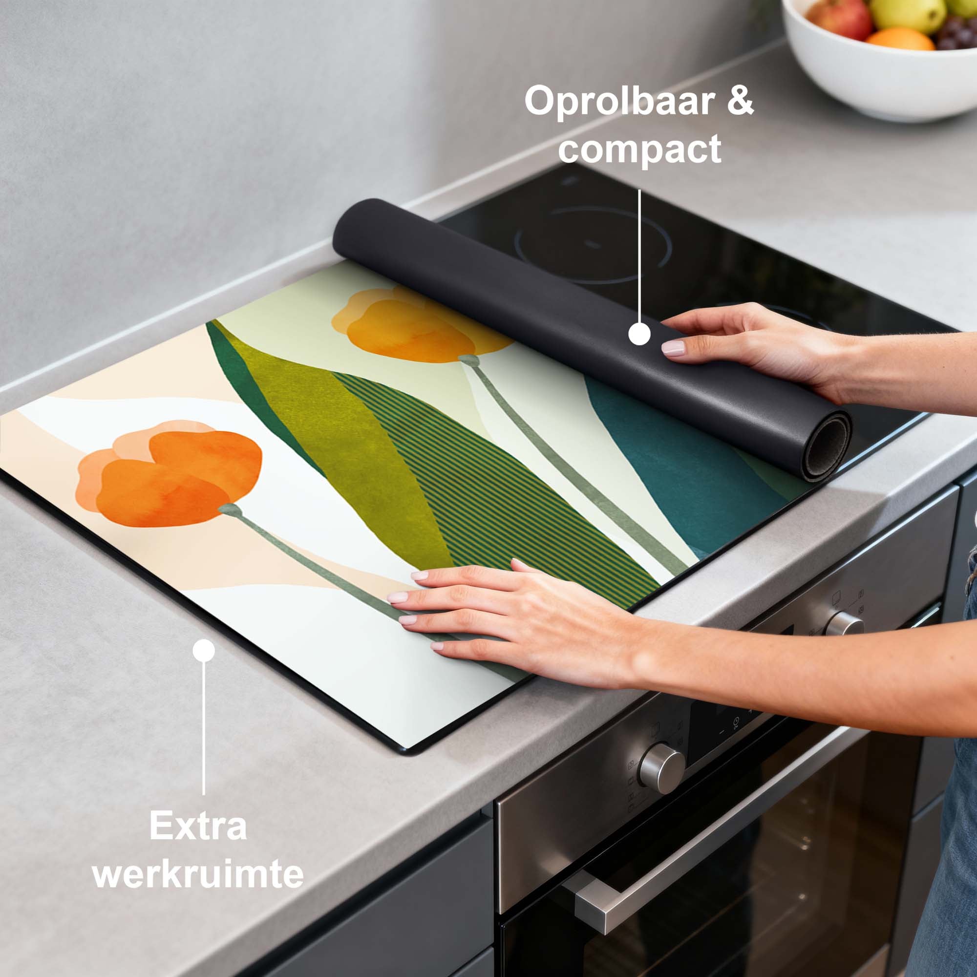 Sunset Blooms - Inductie Beschermer