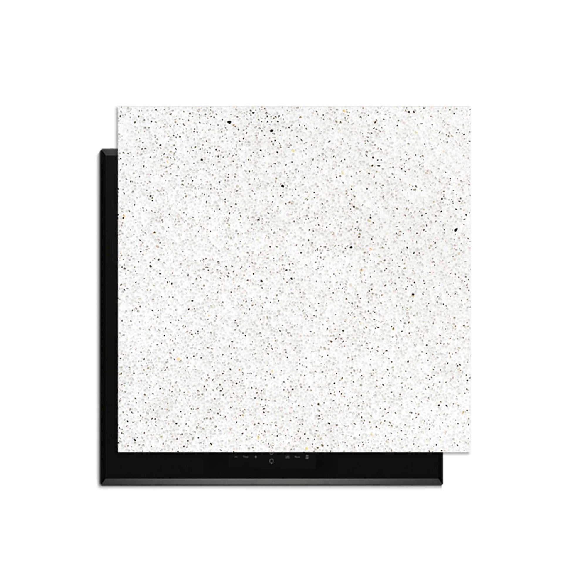 Terrazzo - Inductie Beschermer bovenop een inductiekookplaat, trendy en functioneel voor keukenbescherming.