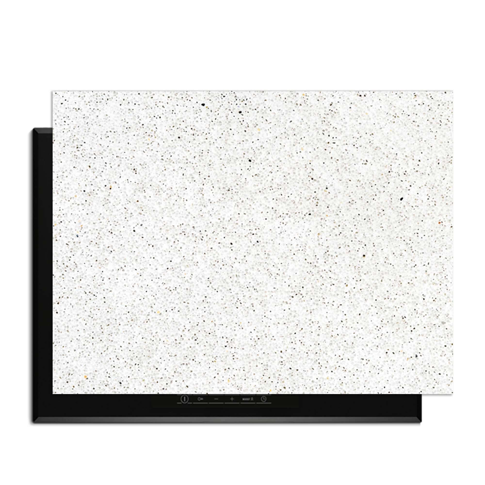 Terrazzo - Inductie Beschermer op inductiekookplaat, beschermt tegen krassen en vlekken met een trendy uitstraling.