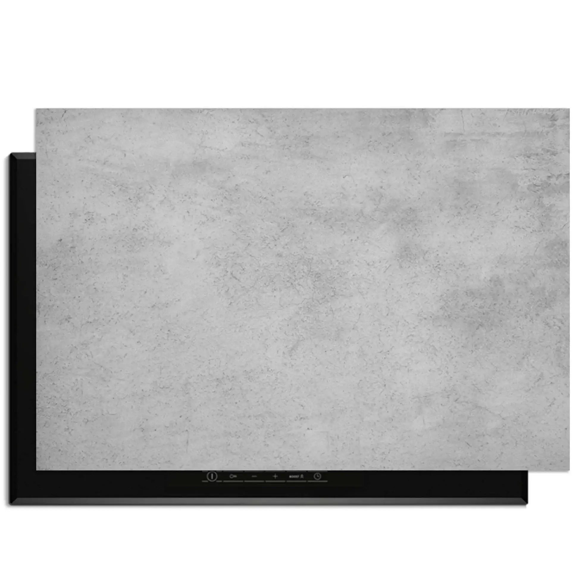 Urban Grey - Inductie Beschermer met lichtgrijs betonontwerp voor bescherming van inductieplaat.