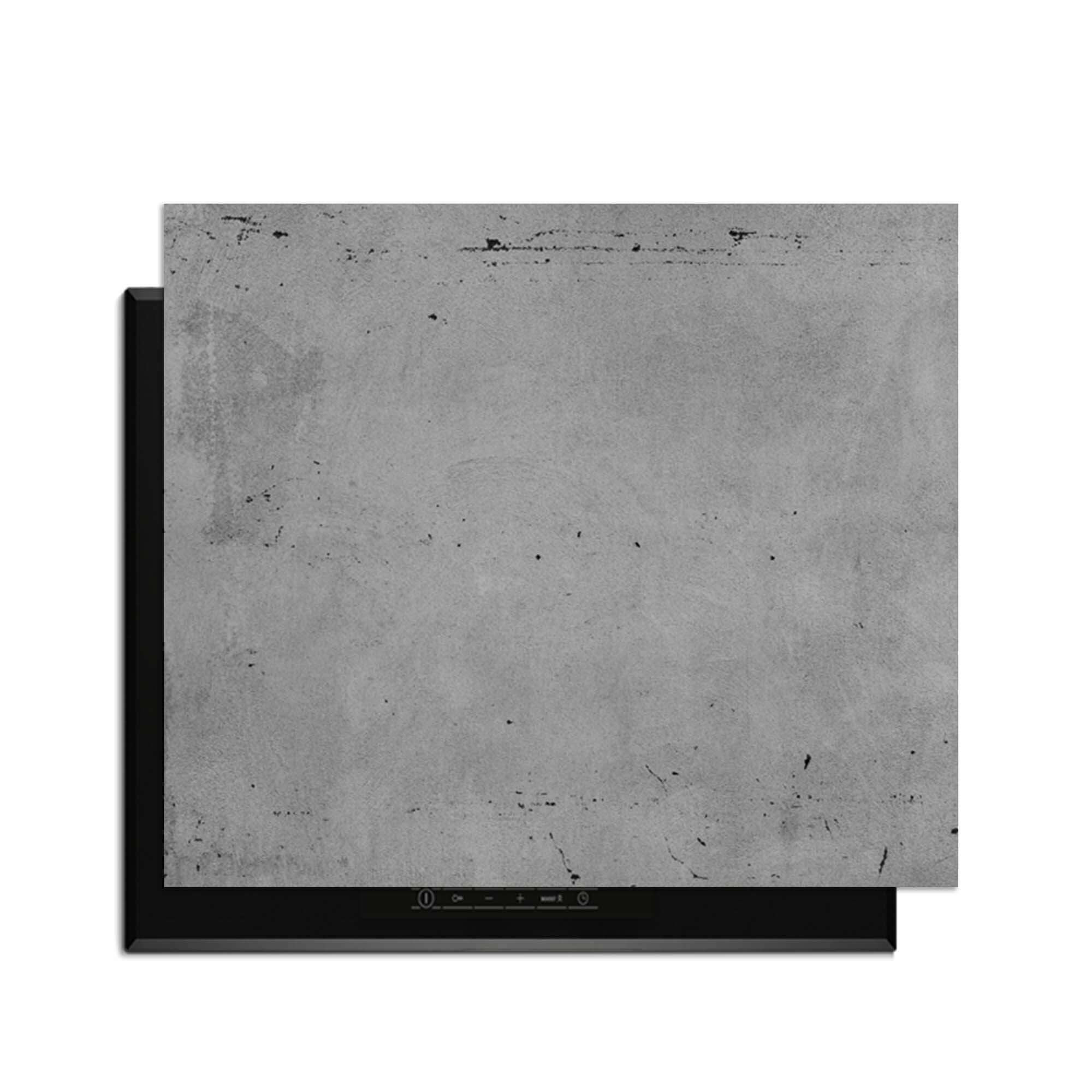 Urban Slate – Inductie Beschermer met modern betonpatroon voor een stoere keuken.