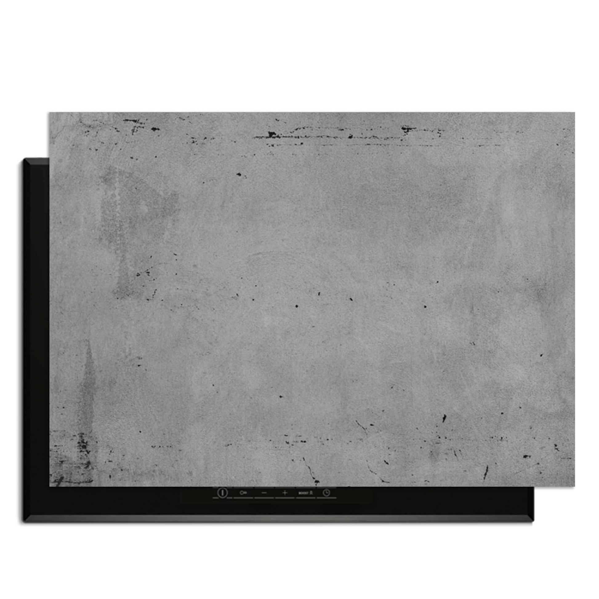 Urban Slate – Inductie Beschermer met een stoer betonpatroon voor een robuuste uitstraling in de keuken.