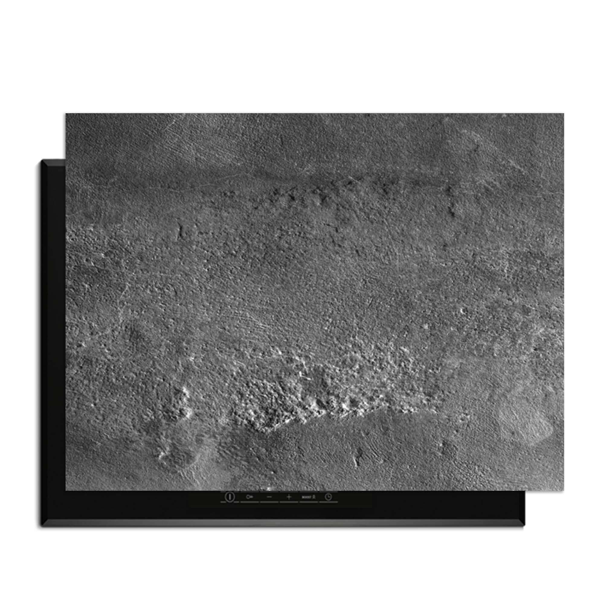 Urban Stone Elegance – Inductie Beschermer met industrieel design, modern en stoer. Perfecte toevoeging voor elke keuken.