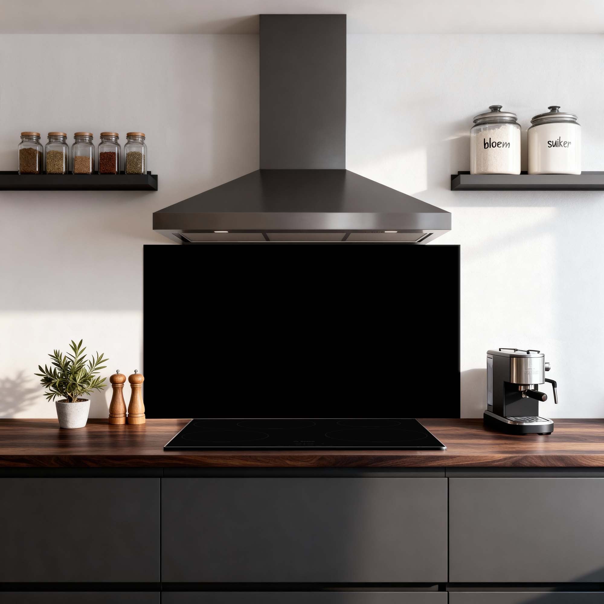 Pure Black Spatscherm