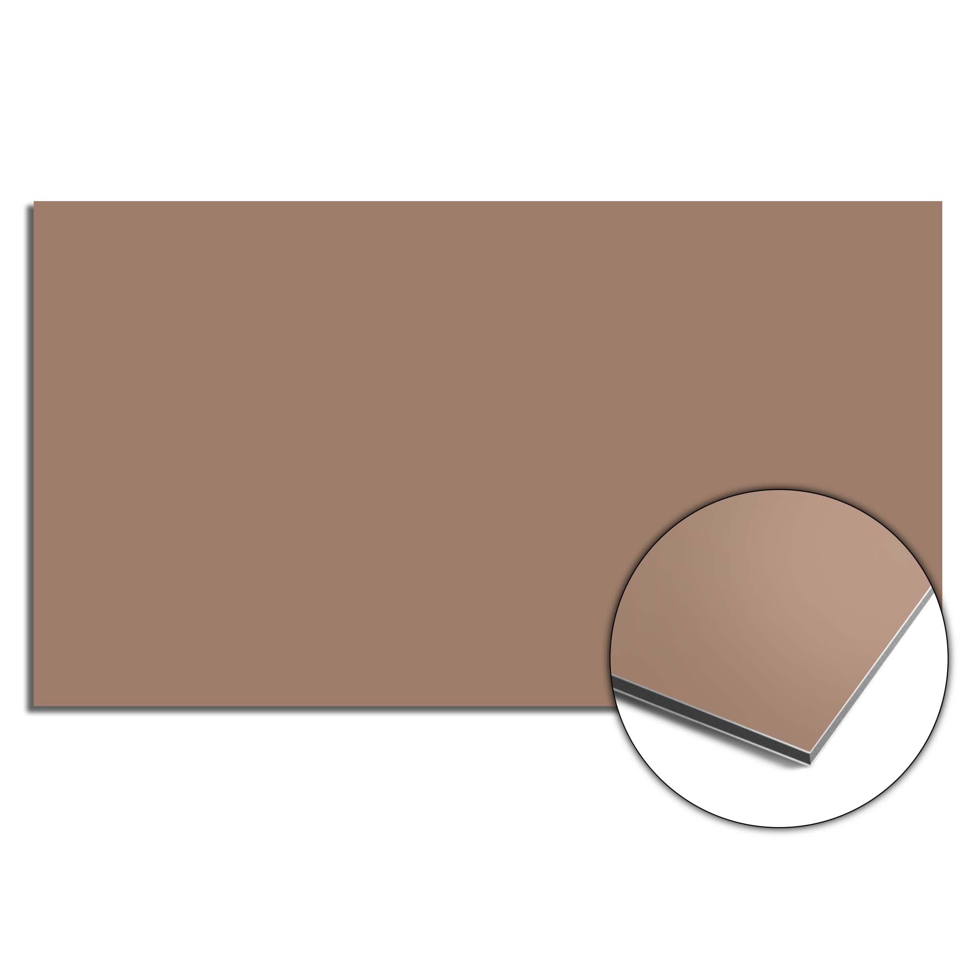 Mocha Mousse Spatscherm