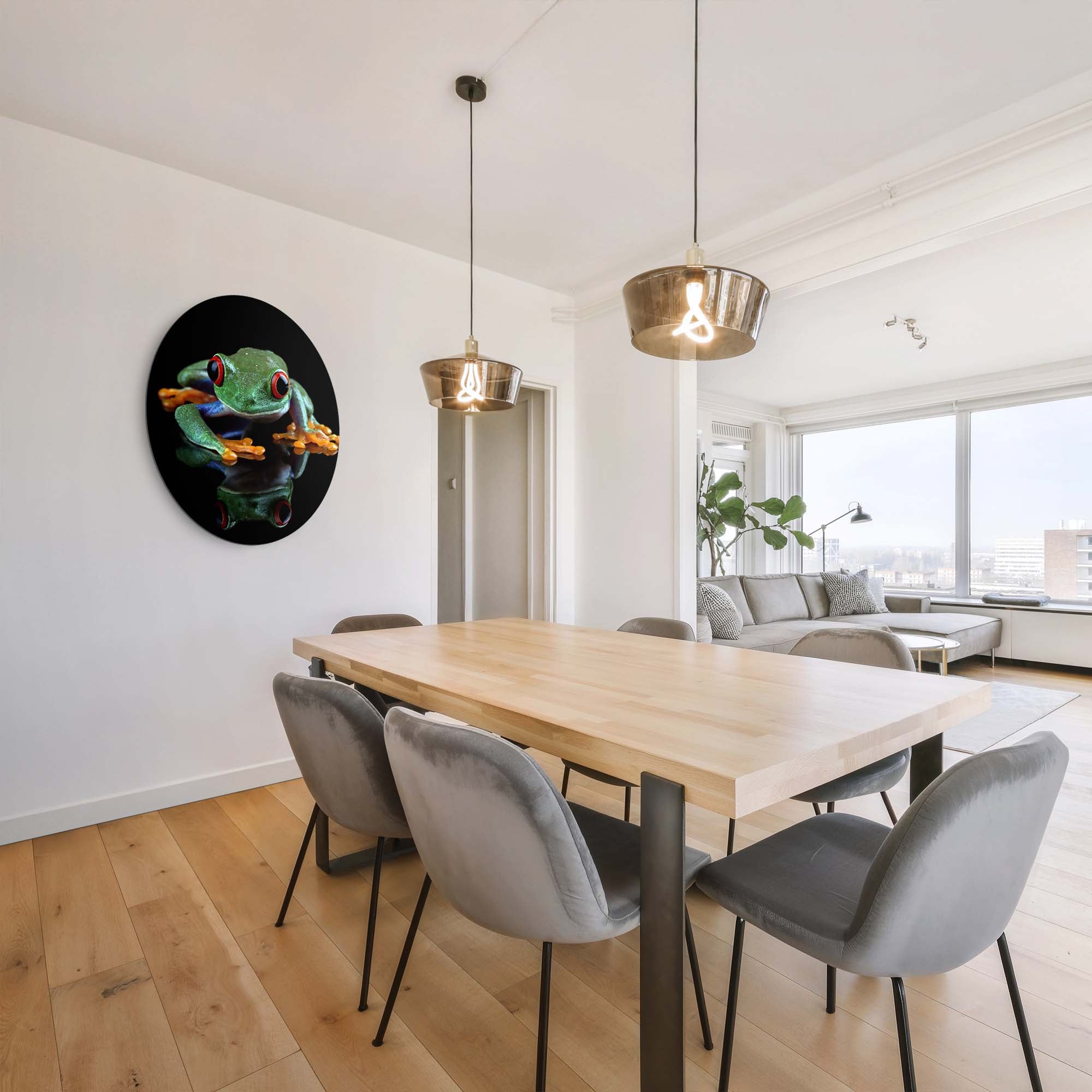 Crimson Eyes - Muurcirkel