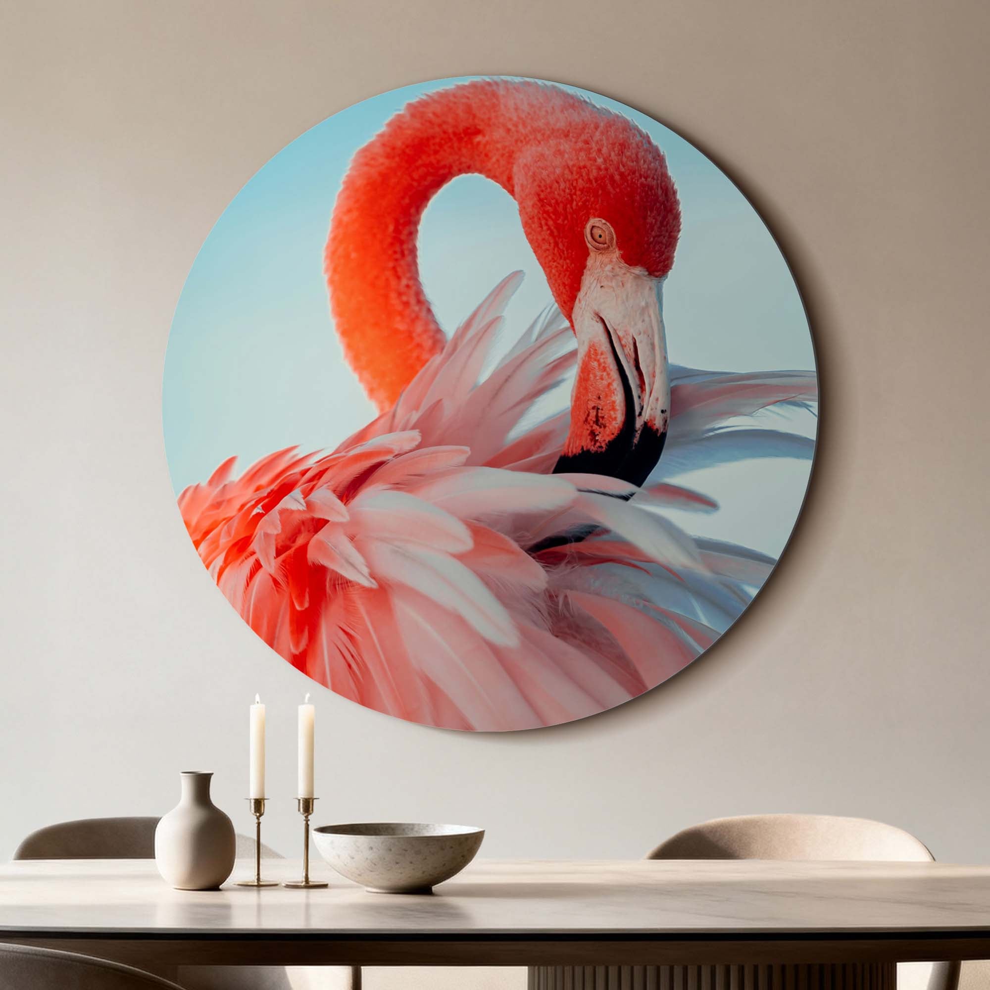 Feathered Grace - Muurcirkel