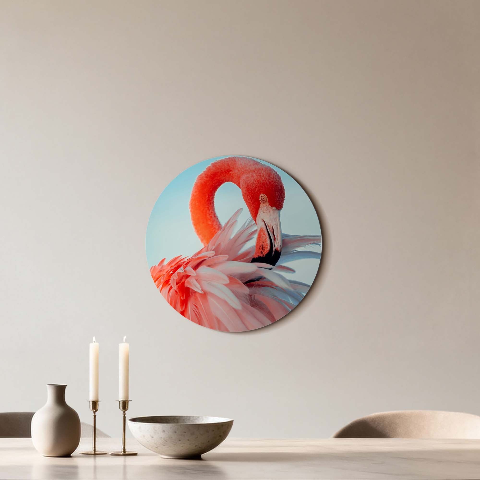 Feathered Grace - Muurcirkel