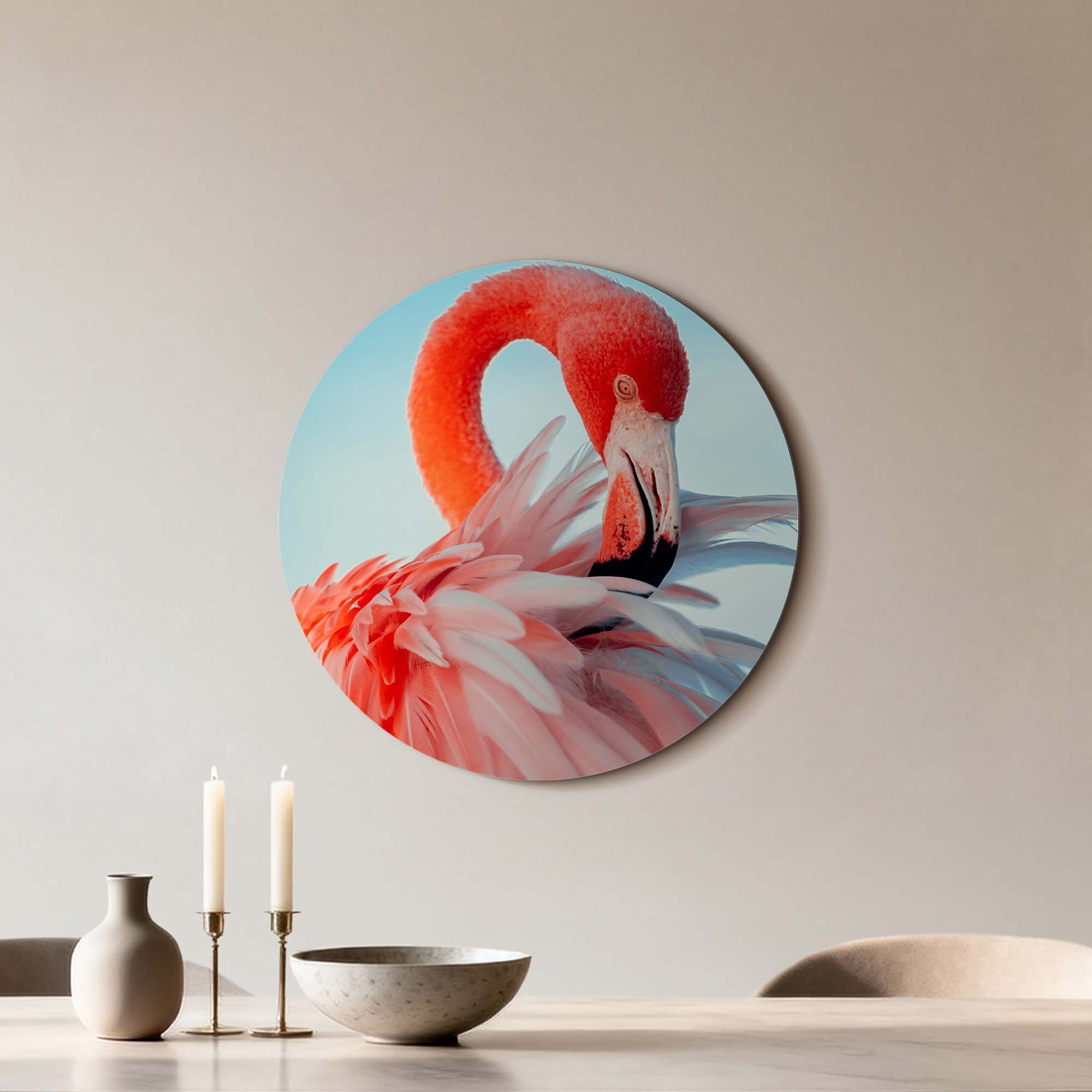 Feathered Grace - Muurcirkel