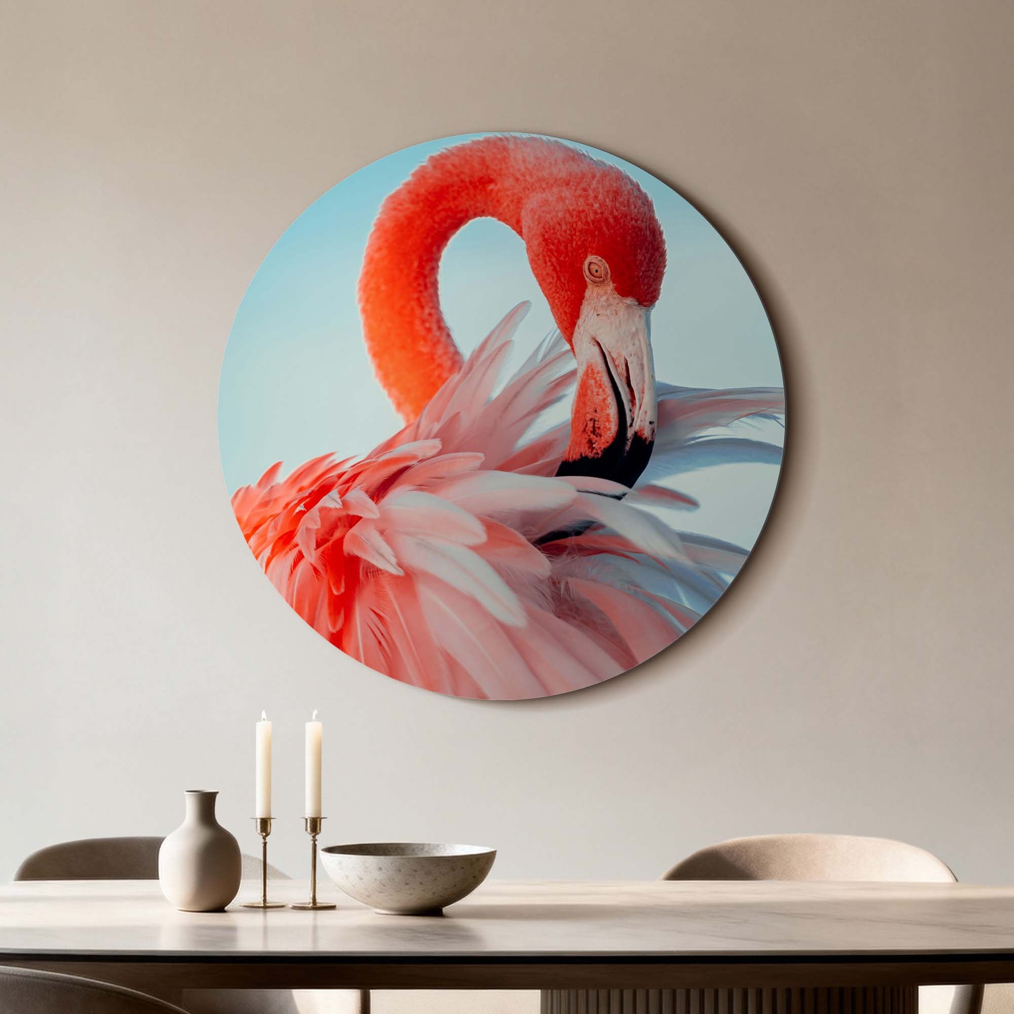 Feathered Grace - Muurcirkel