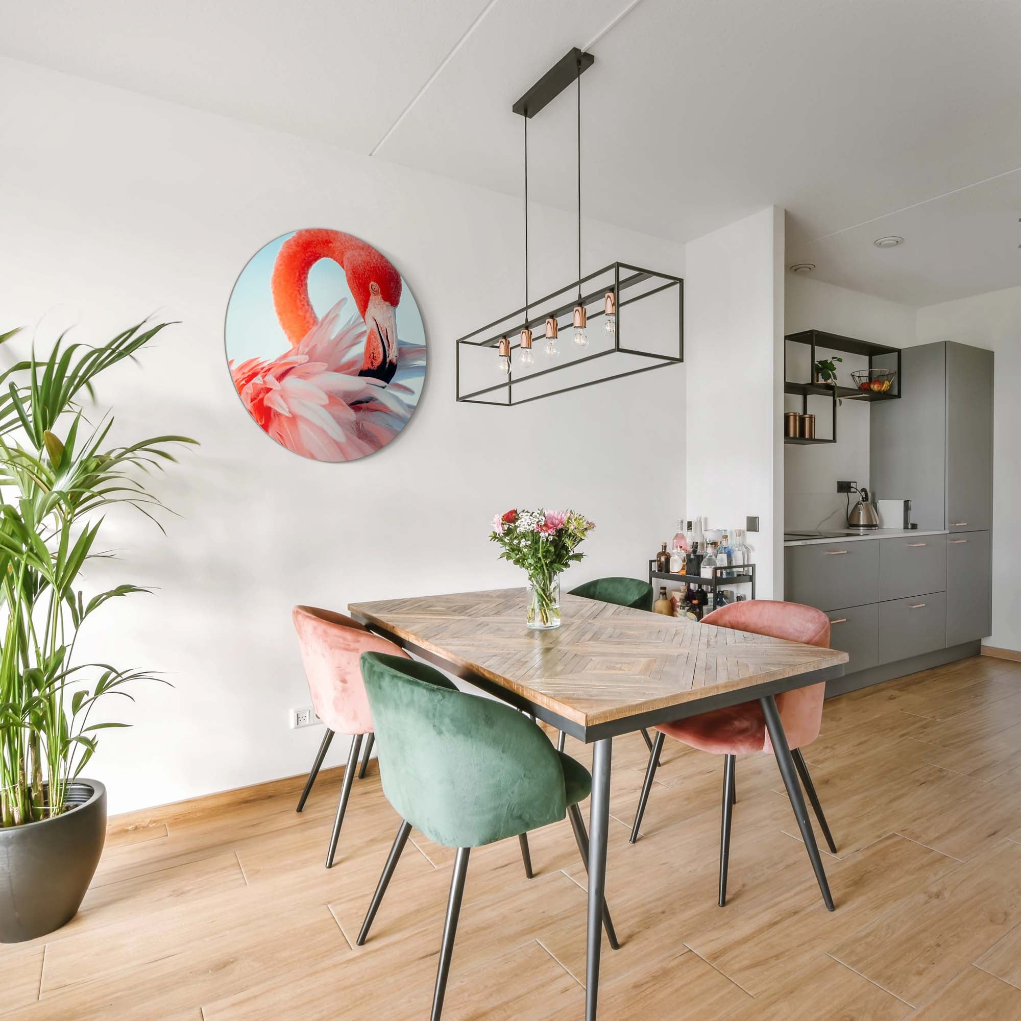 Feathered Grace - Muurcirkel