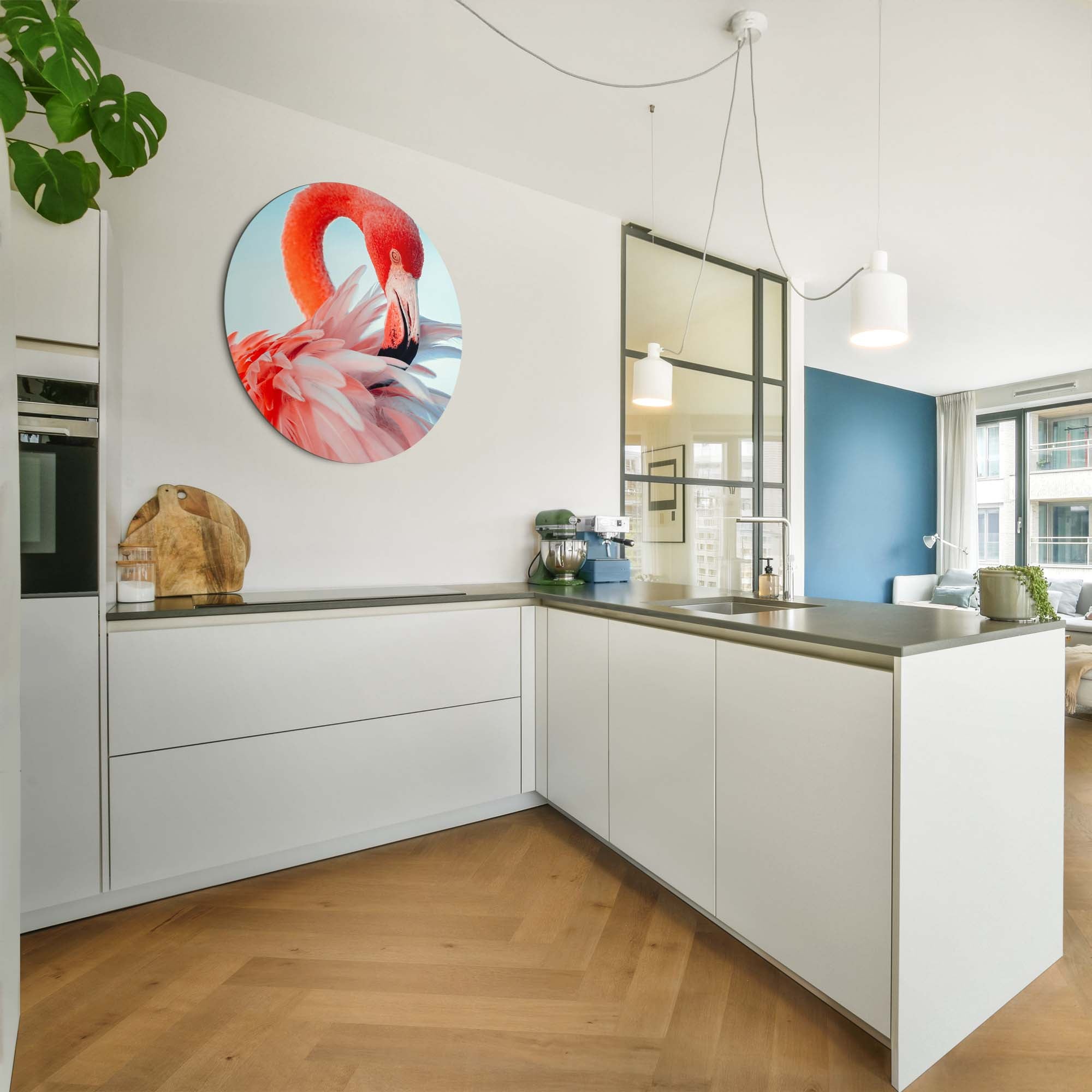 Feathered Grace - Muurcirkel