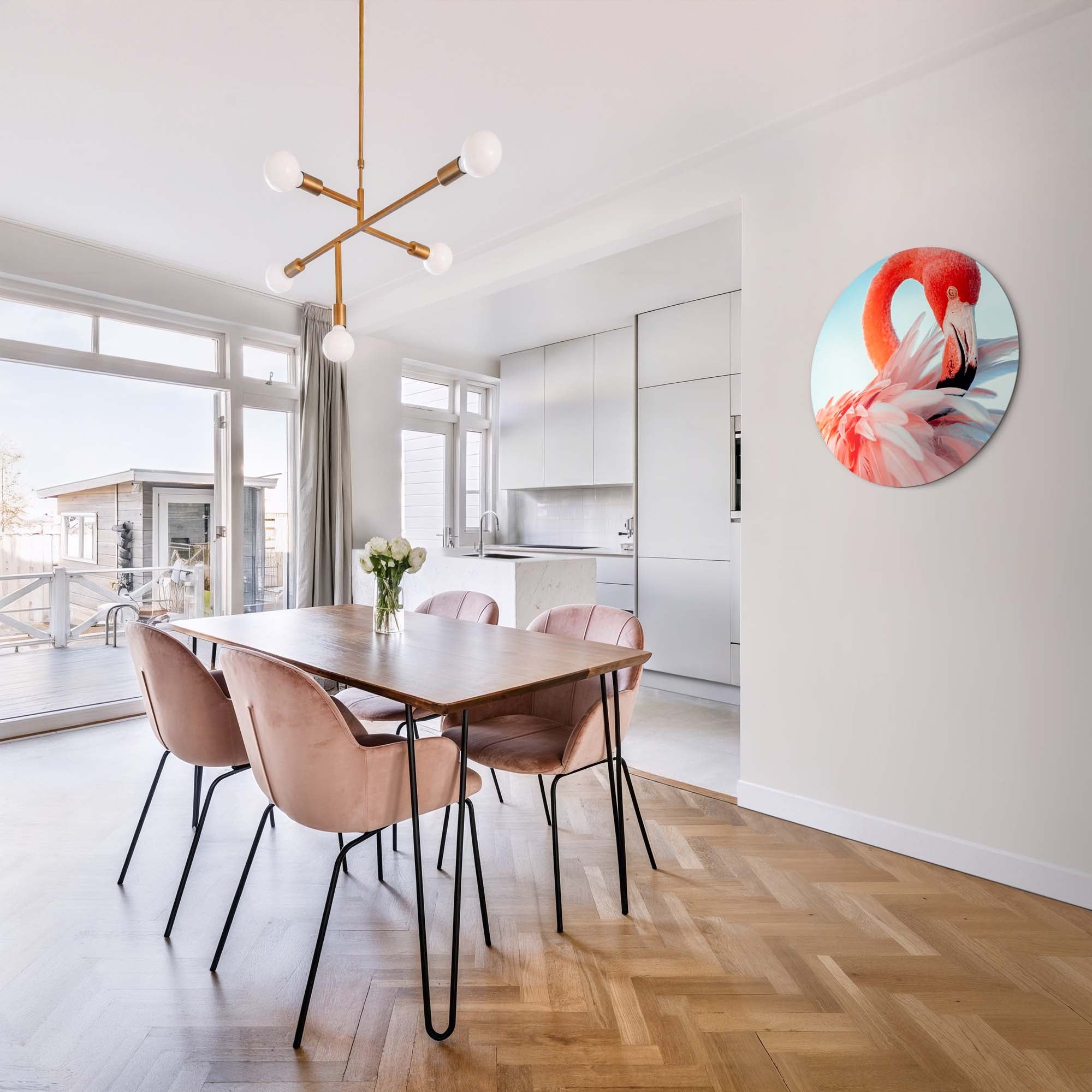 Feathered Grace - Muurcirkel