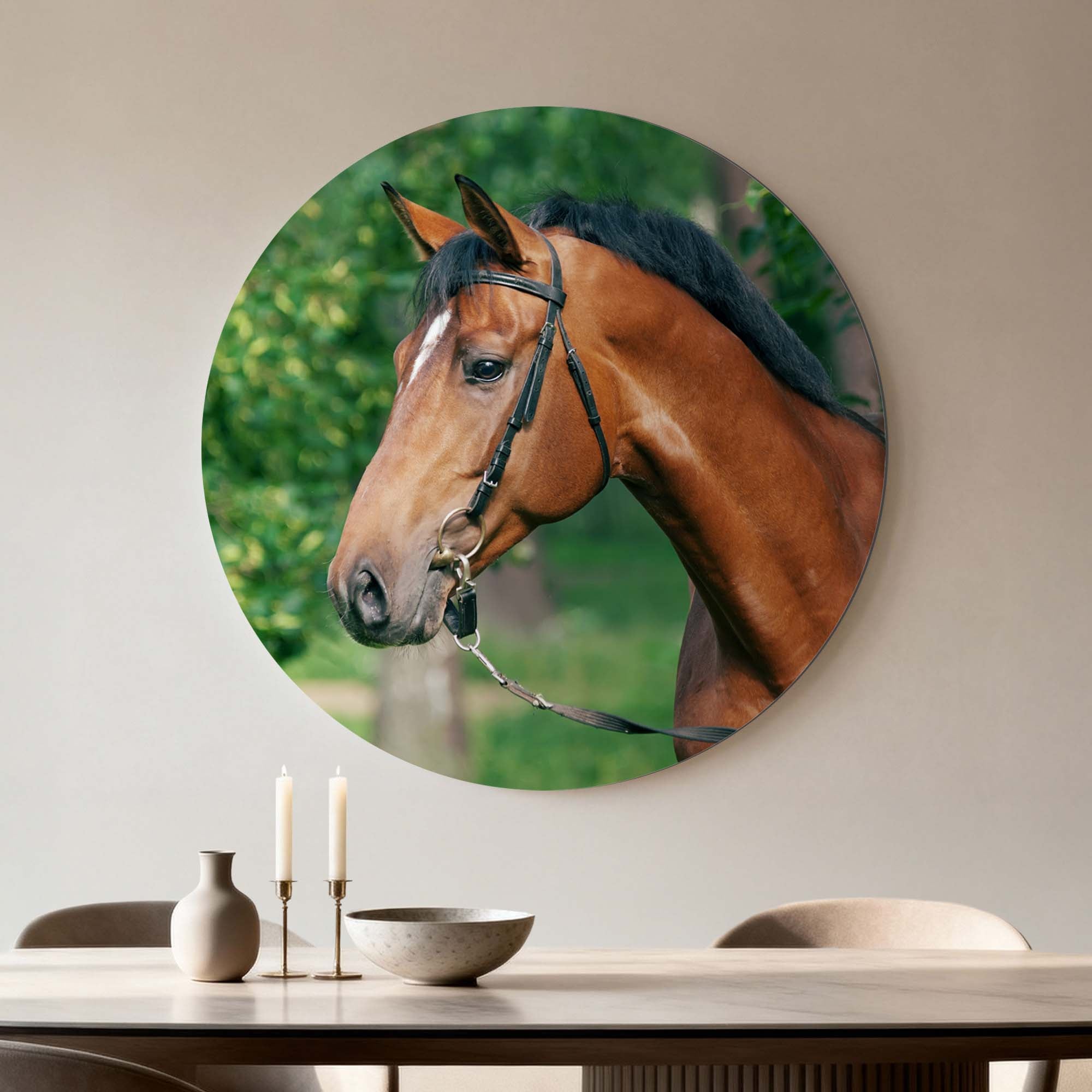 Gentle Strength - Muurcirkel