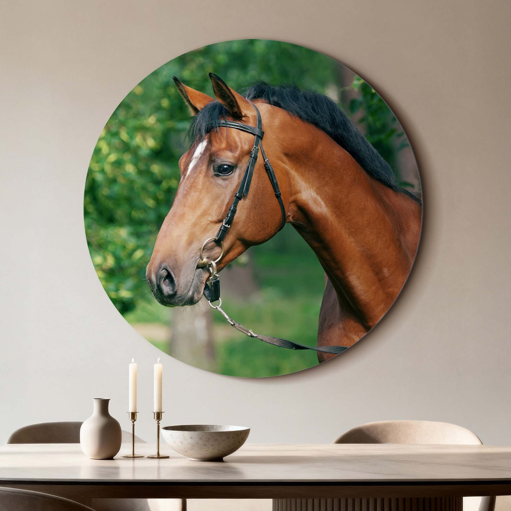 Gentle Strength - Muurcirkel