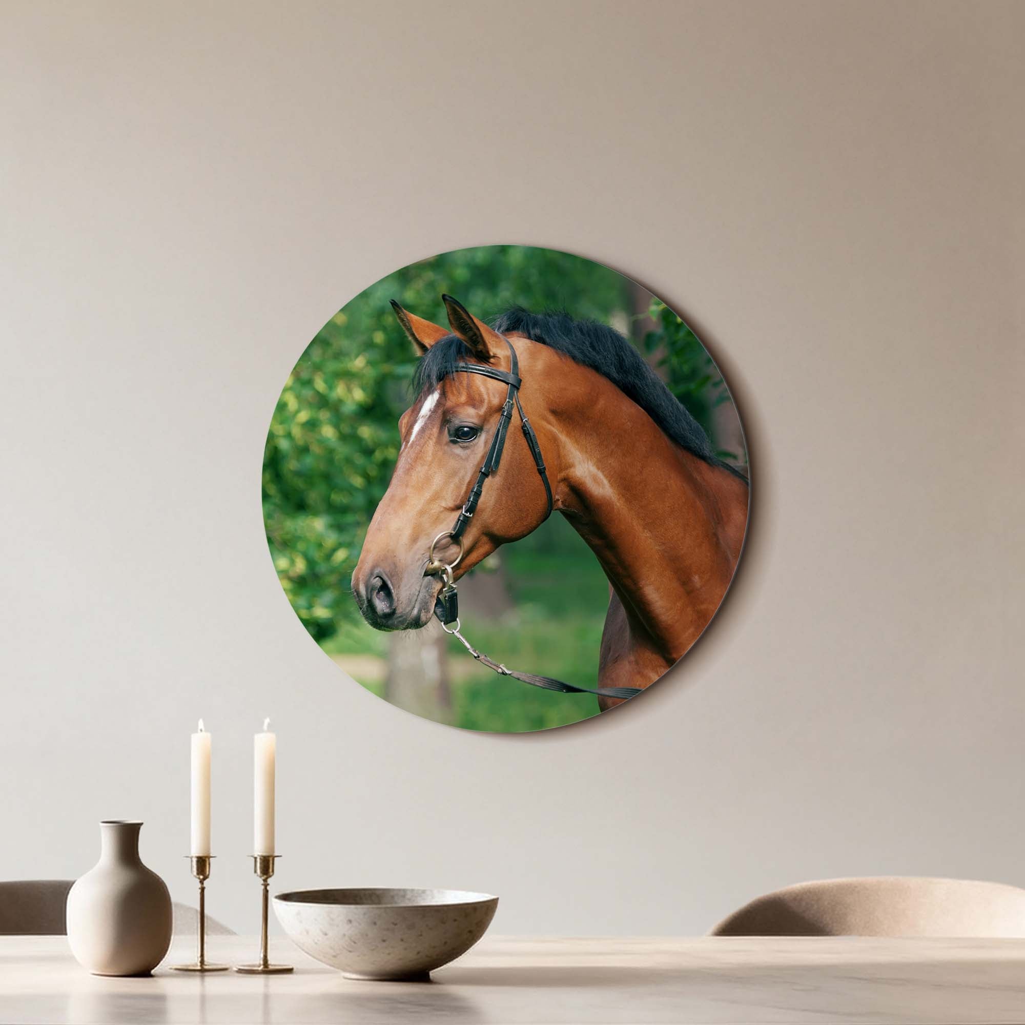 Gentle Strength - Muurcirkel