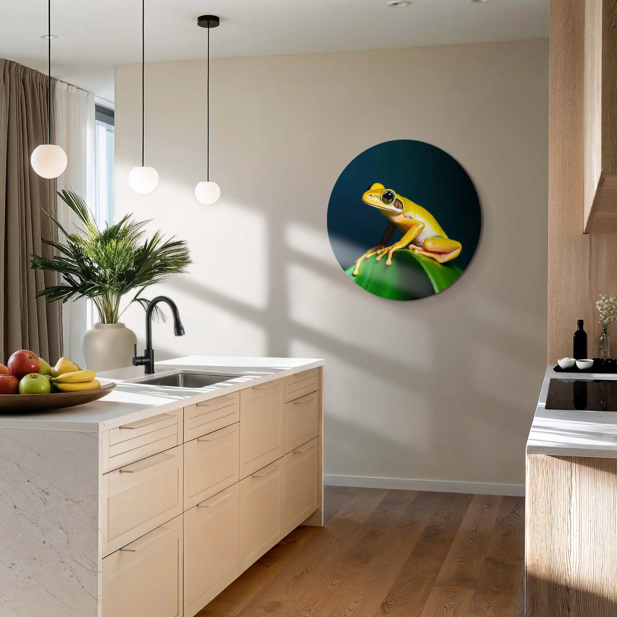 Golden Glow - Muurcirkel