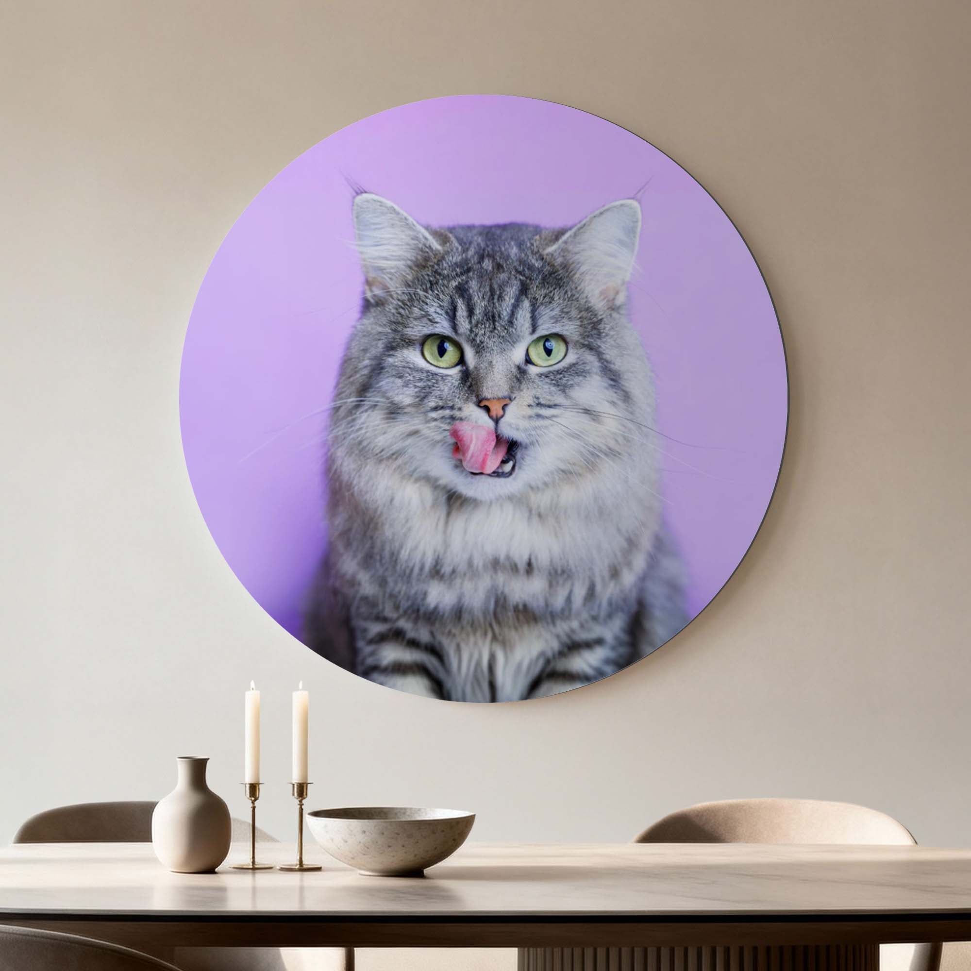 Lavender Lick – Muurcirkel