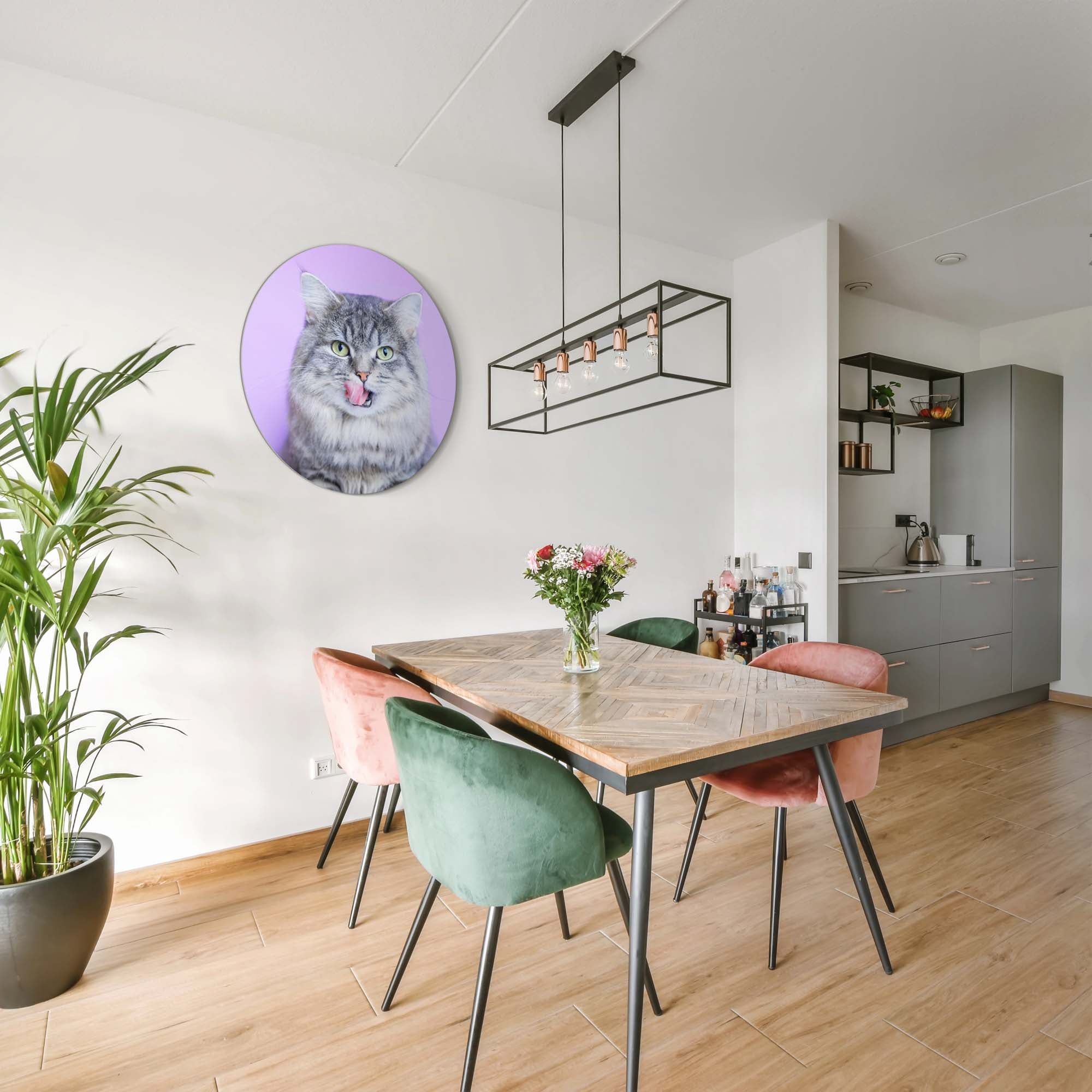 Lavender Lick – Muurcirkel