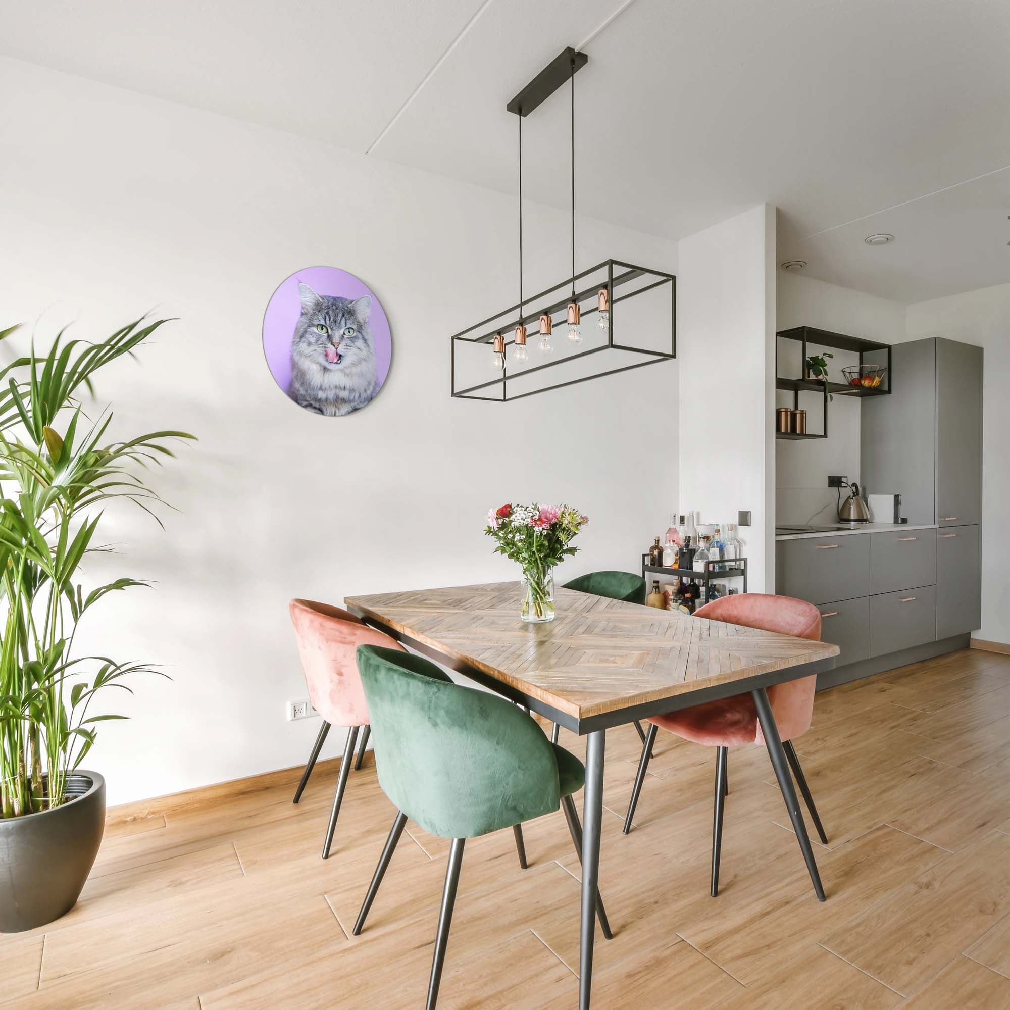 Lavender Lick – Muurcirkel