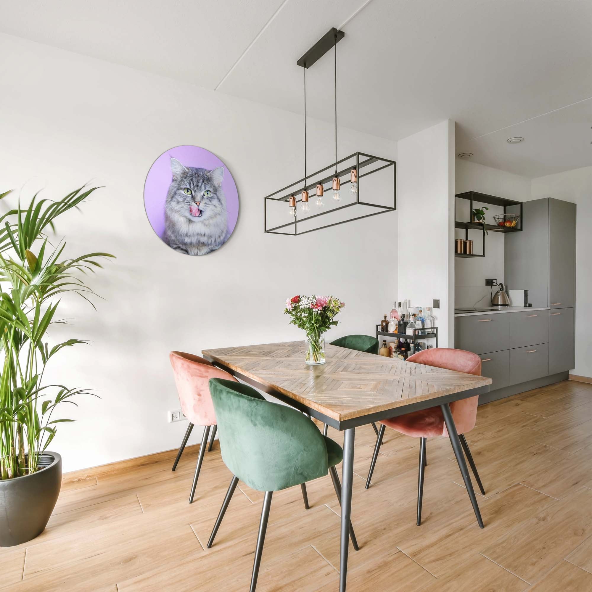 Lavender Lick – Muurcirkel