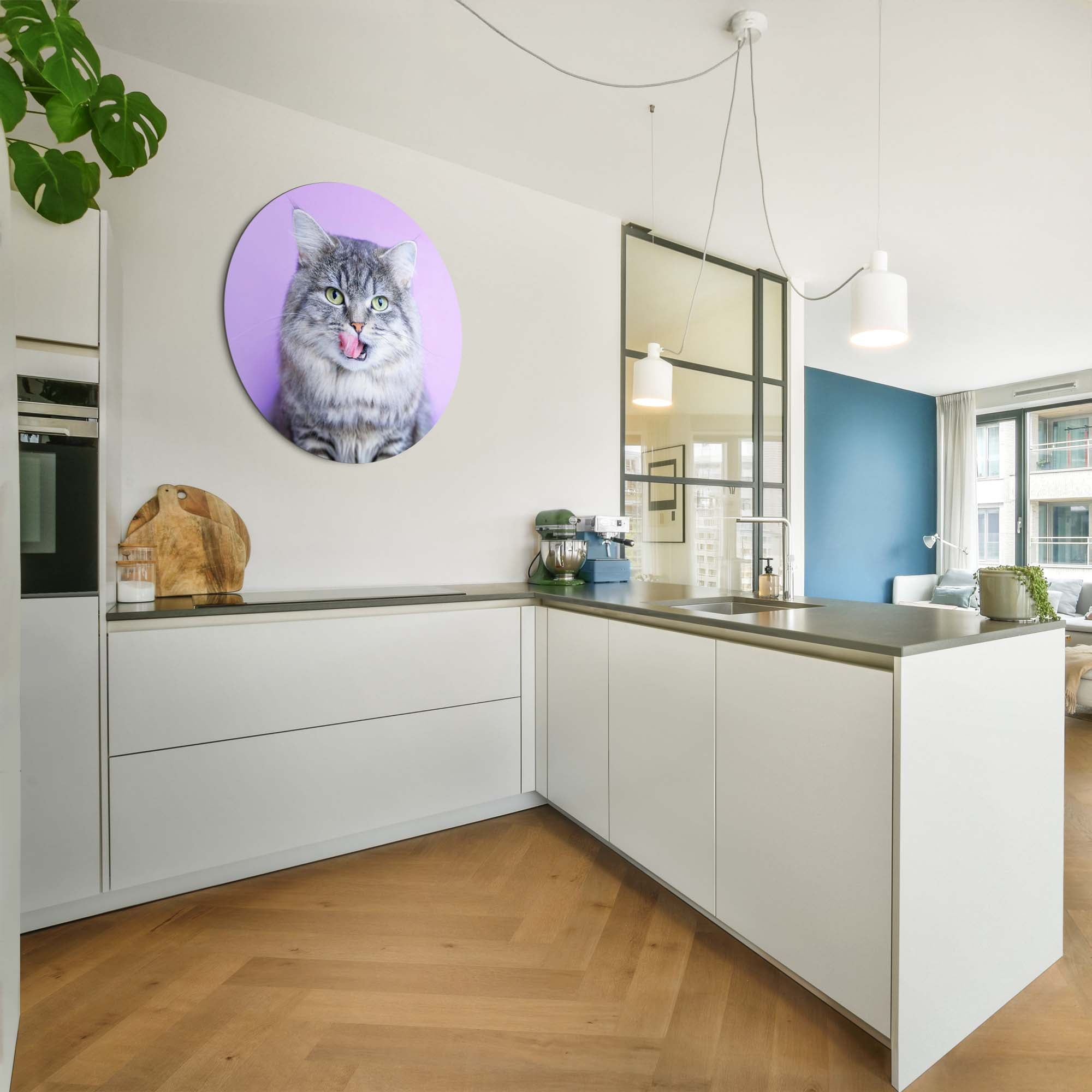 Lavender Lick – Muurcirkel