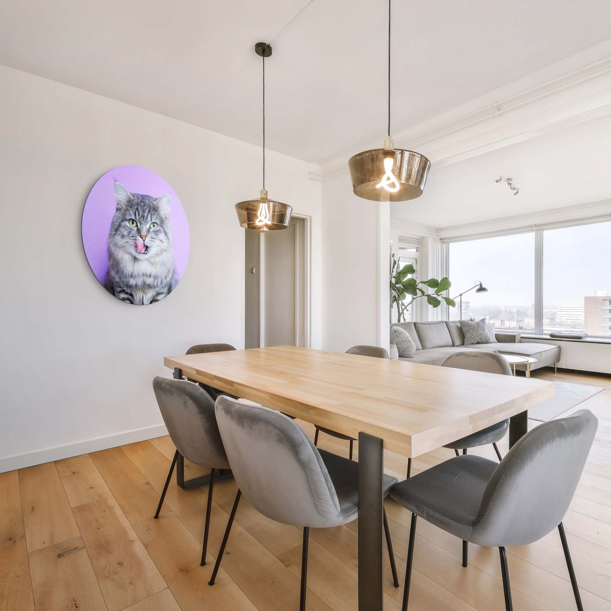 Lavender Lick – Muurcirkel