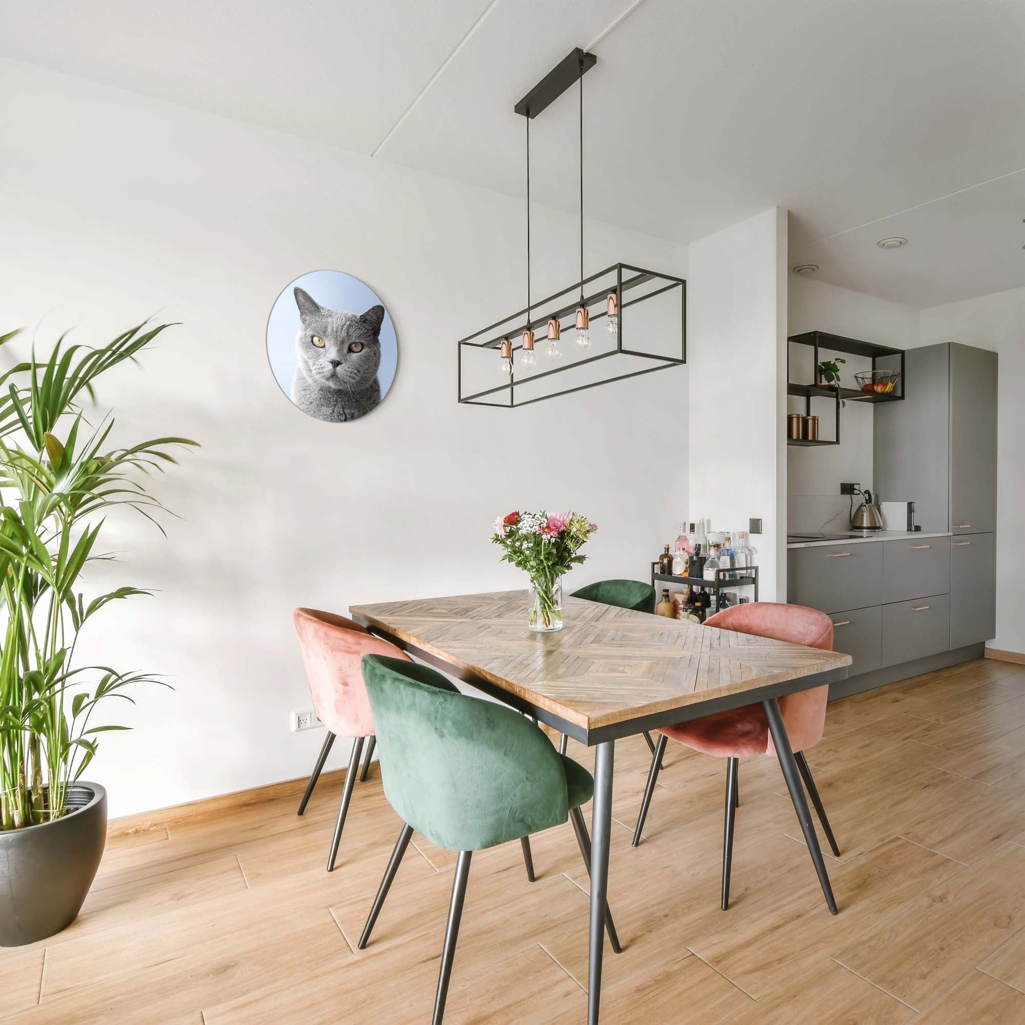 Misty Mood – Muurcirkel