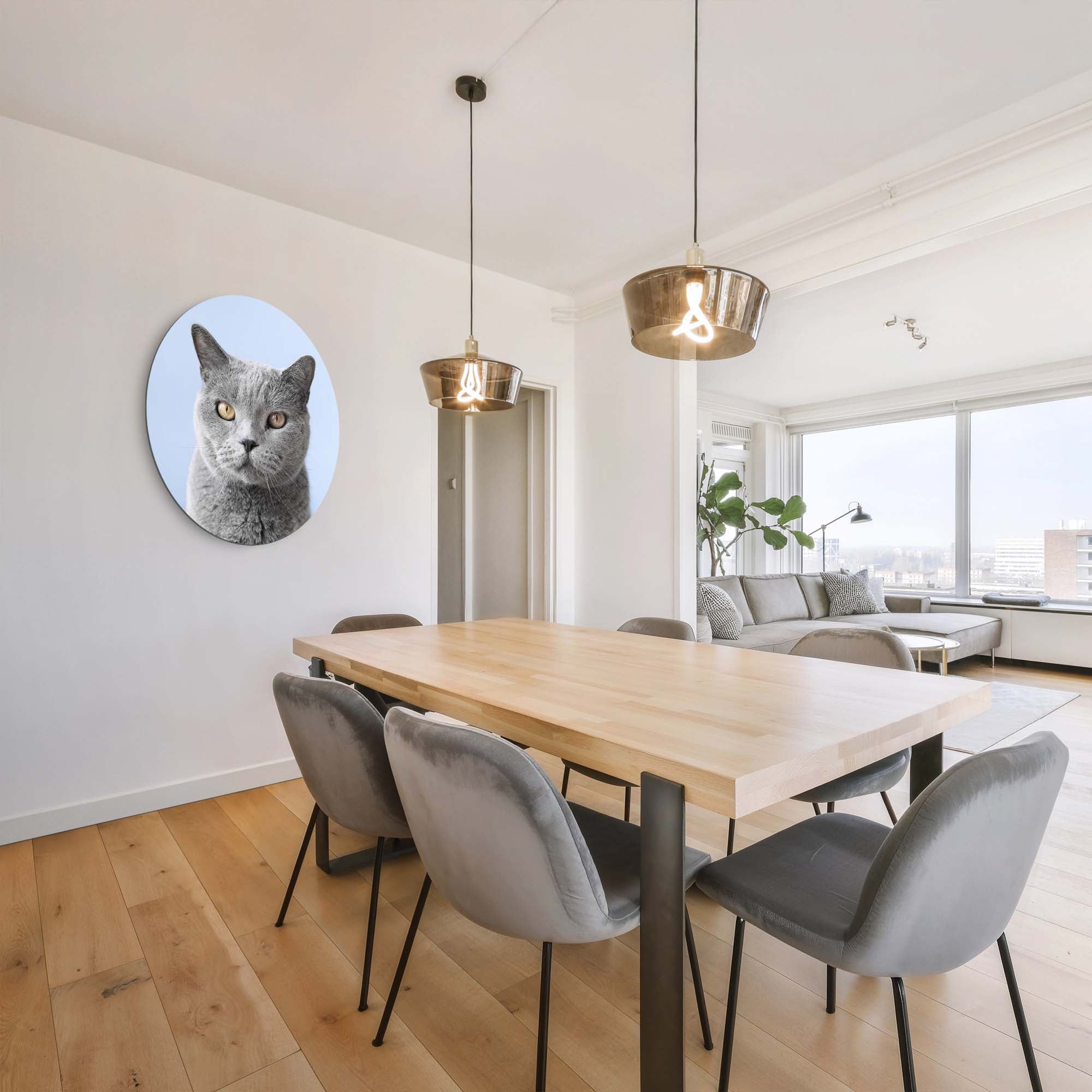 Misty Mood – Muurcirkel