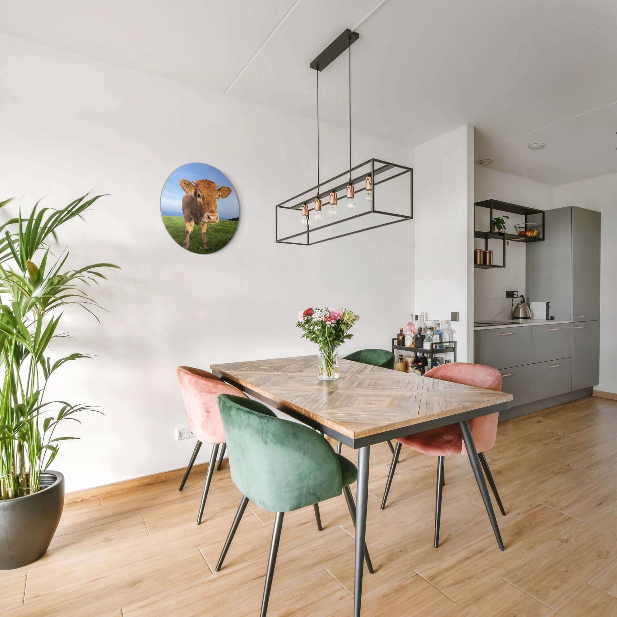 Kalf in de wei - Muurcirkel