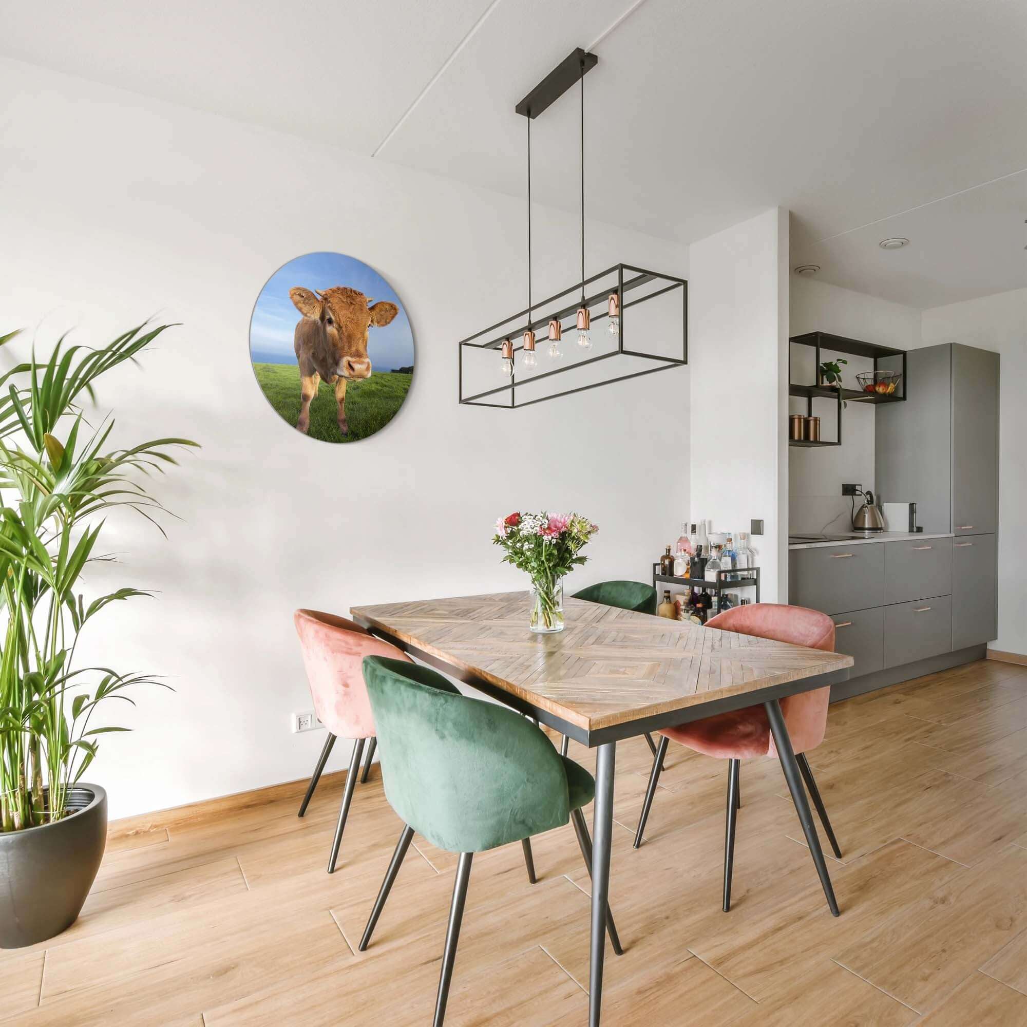 Kalf in de wei - Muurcirkel