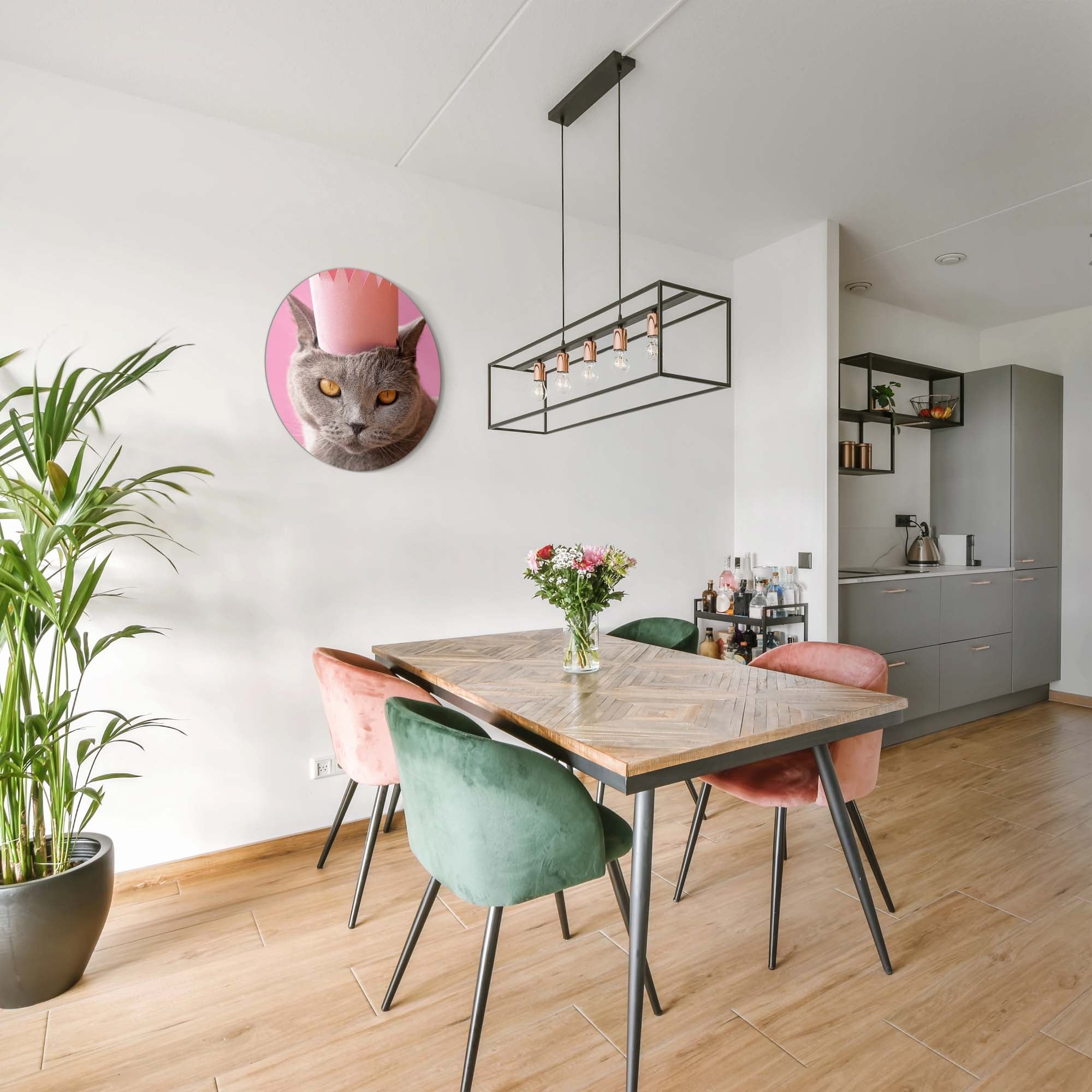 Regal Whiskers – Muurcirkel