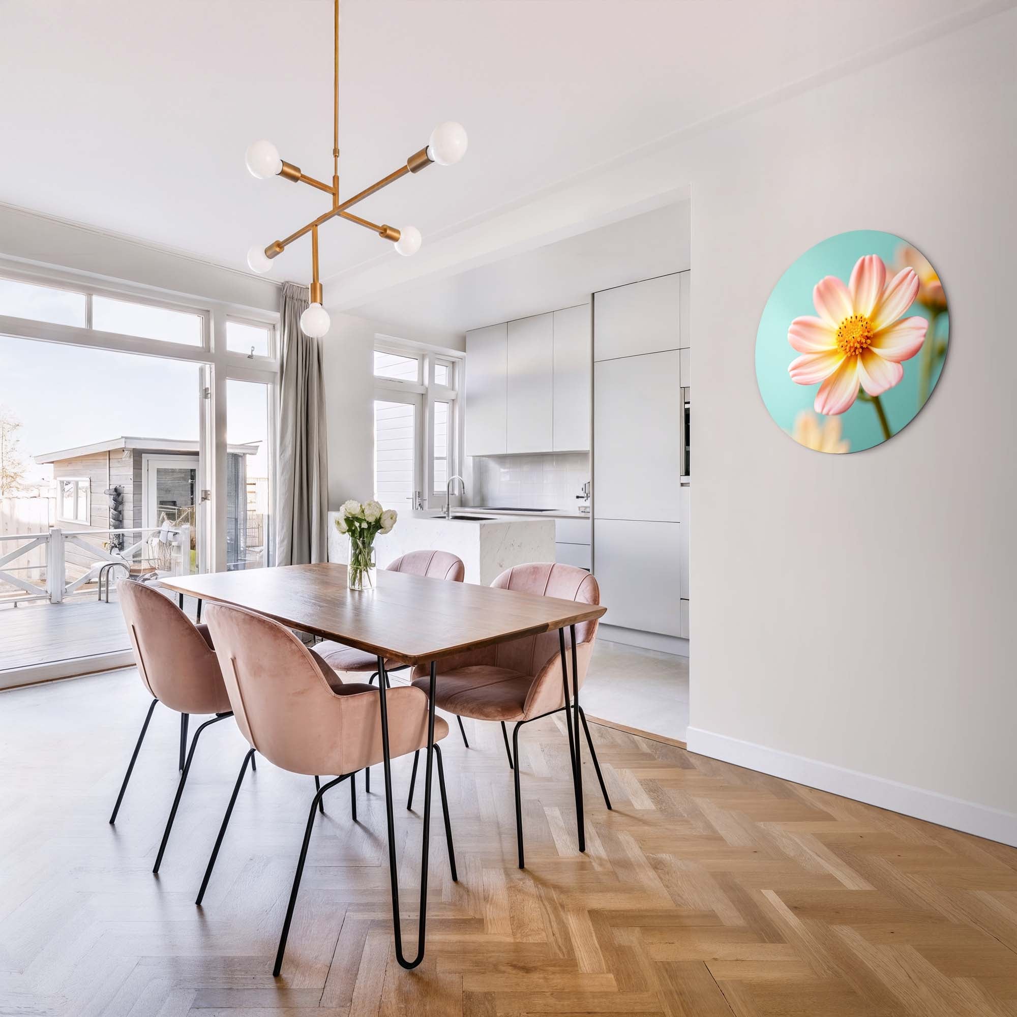 Soft Sunrise – Muurcirkel