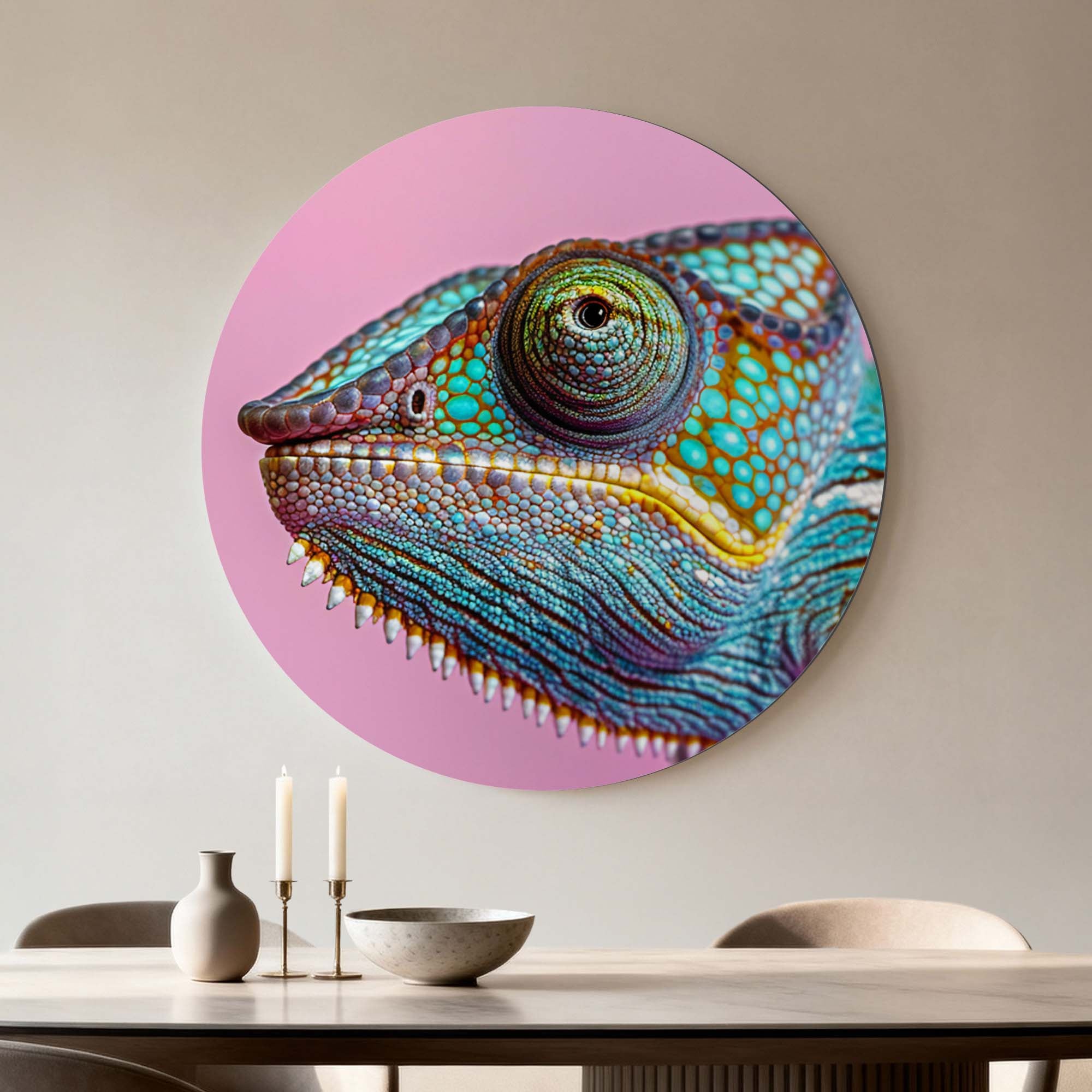 Tropical Gaze - Muurcirkel